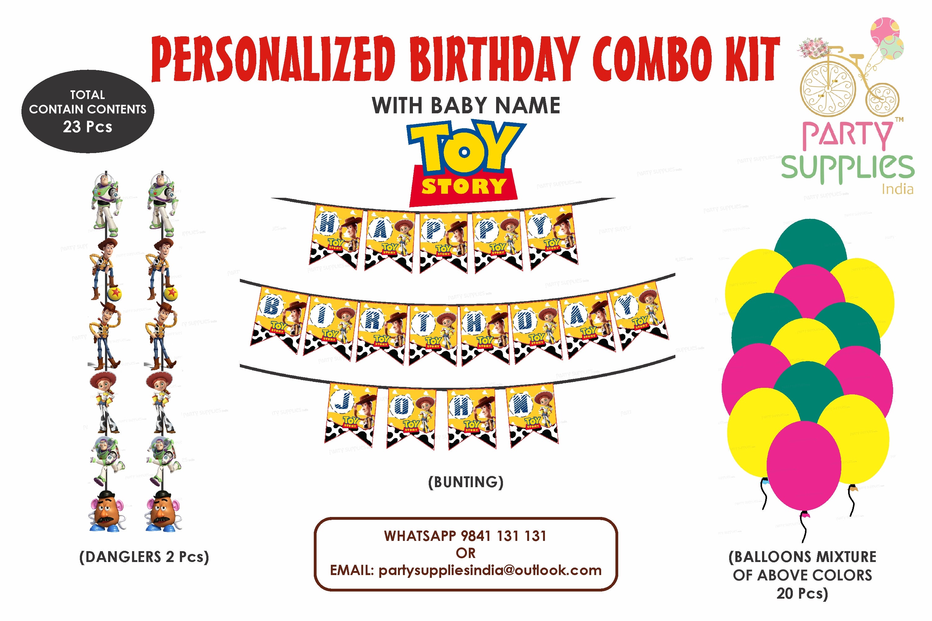 Toy Story Theme Basic Combo Kit