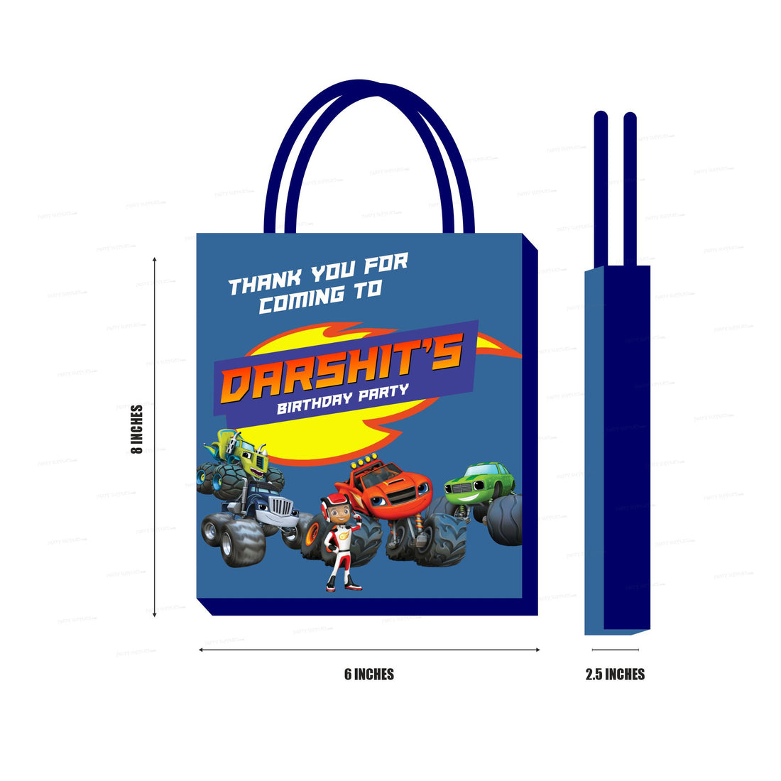 Blaze and the Monster Machines Theme Return Gift Bag