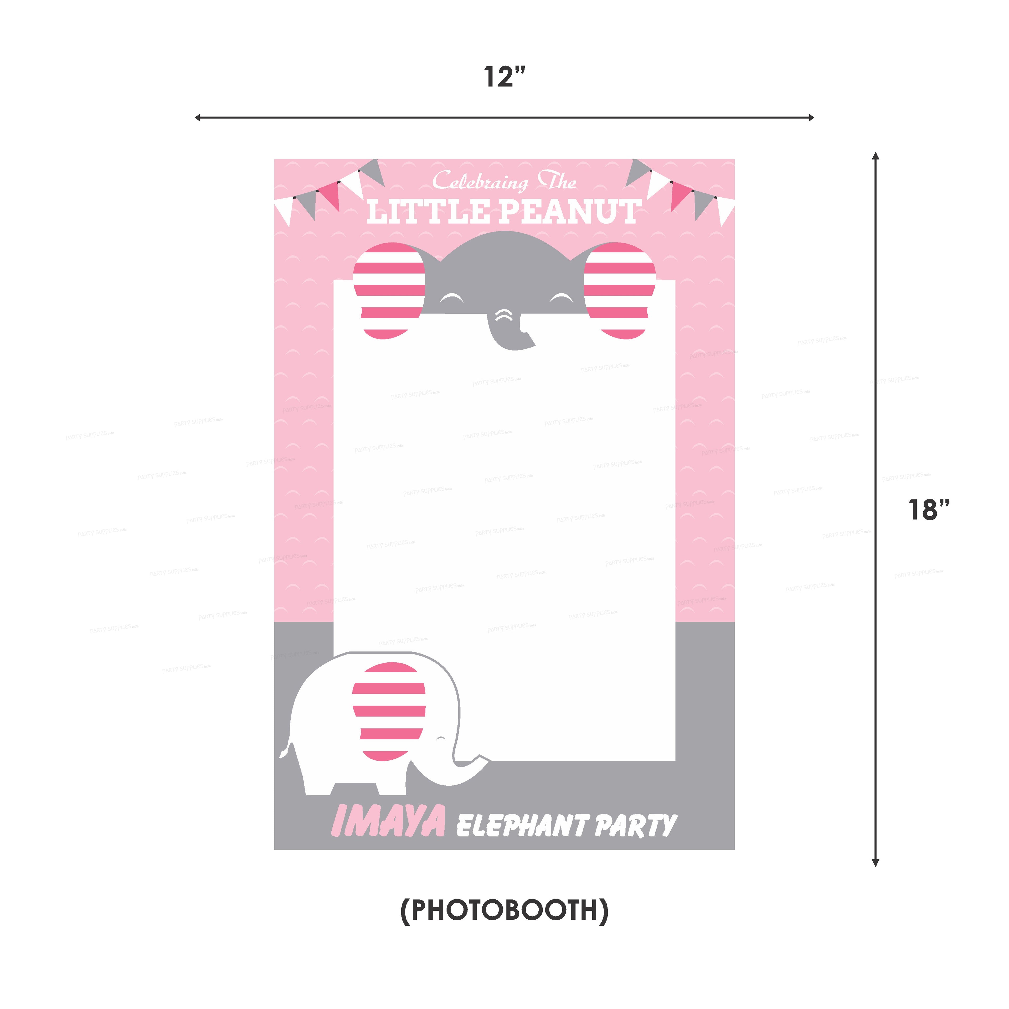 Pink Elephant Theme Exclusive Kit - image 6 of 11 | Party Supplies India