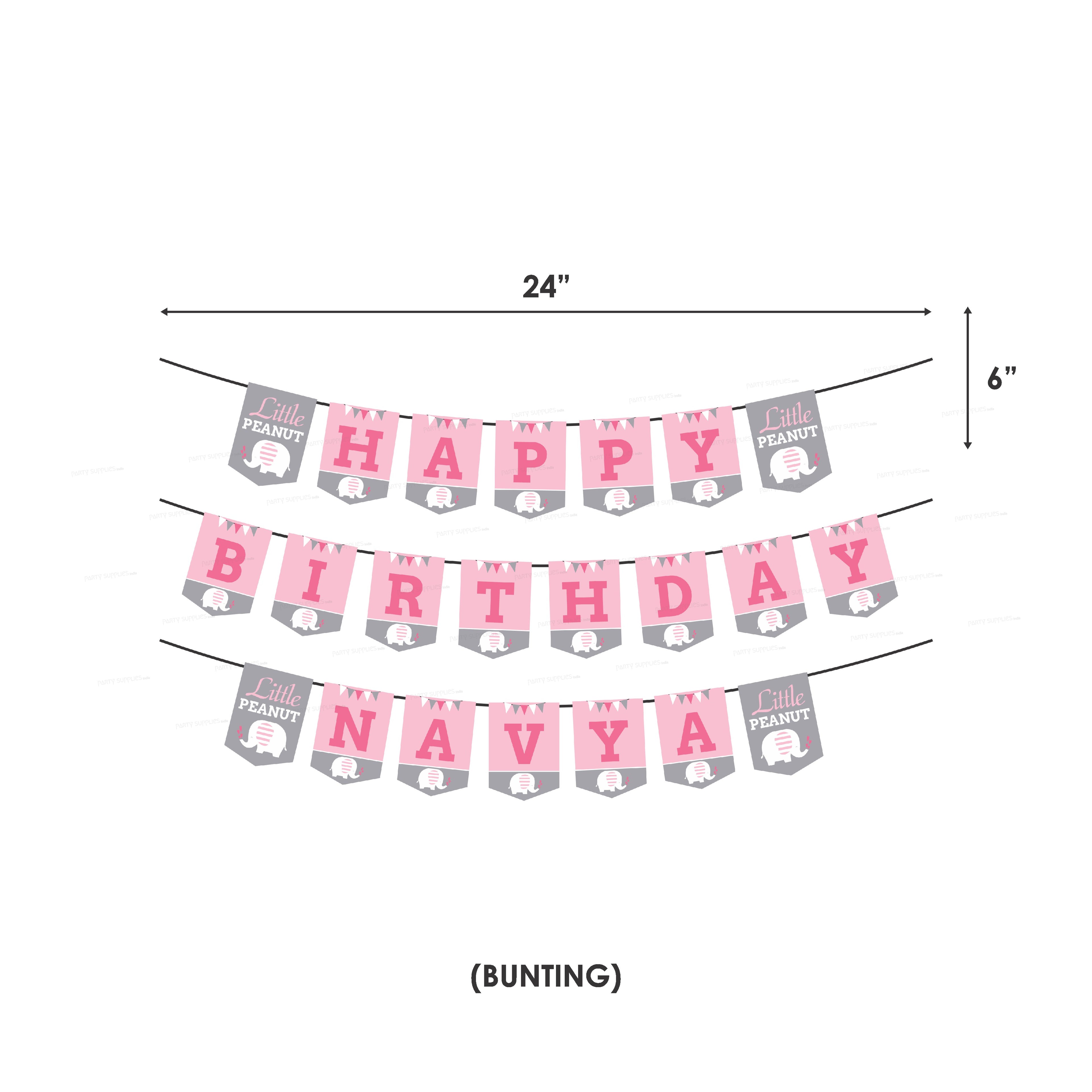 Pink Elephant Theme Exclusive Kit - image 3 of 11 | Party Supplies India