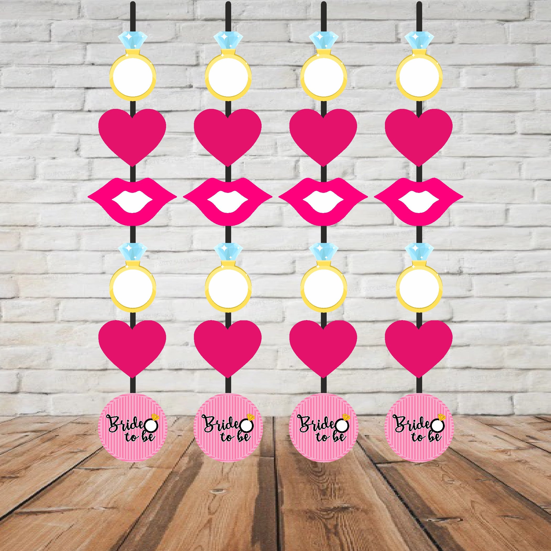 Bride to Be Theme Customized Dangler