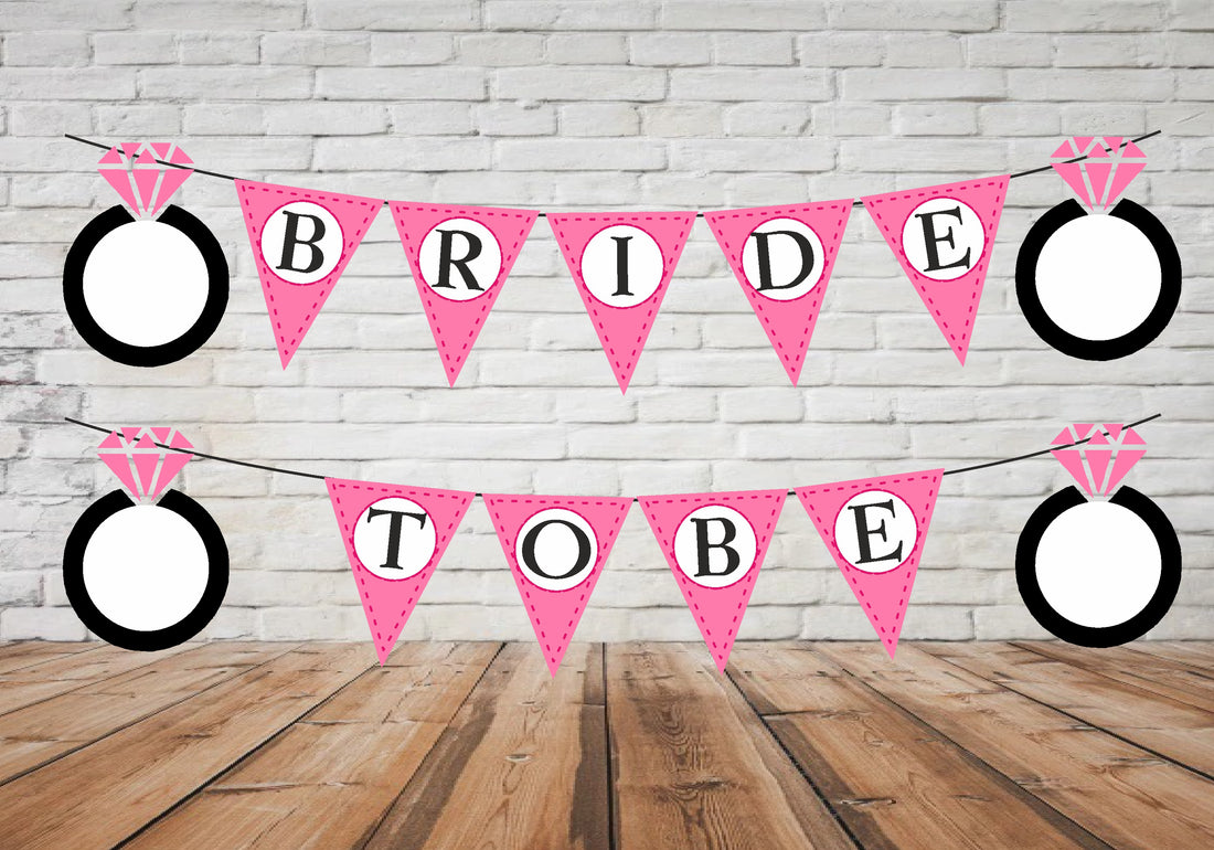 Bride to Be Theme Name Hanging