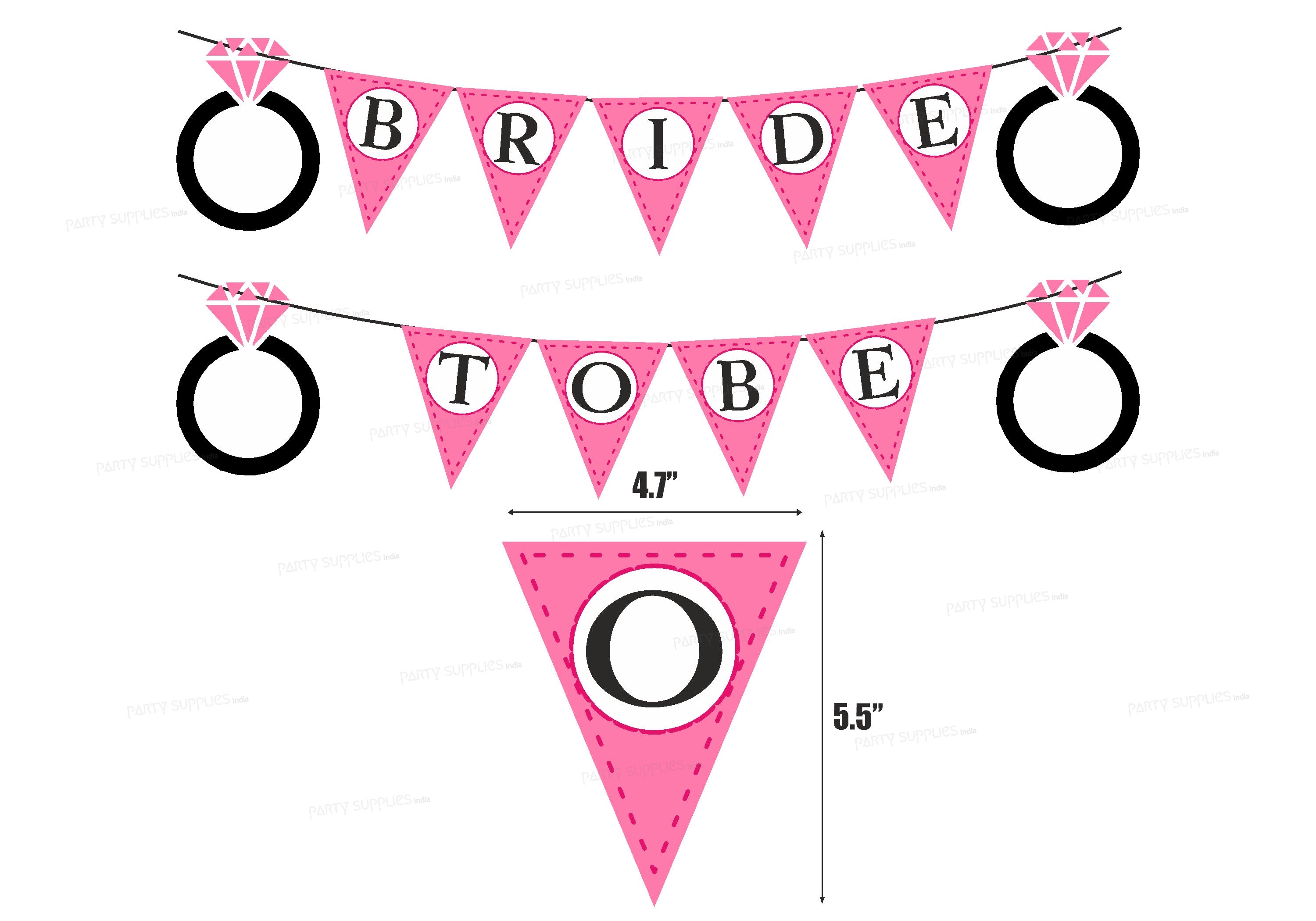 Bride to Be Theme Name Hanging