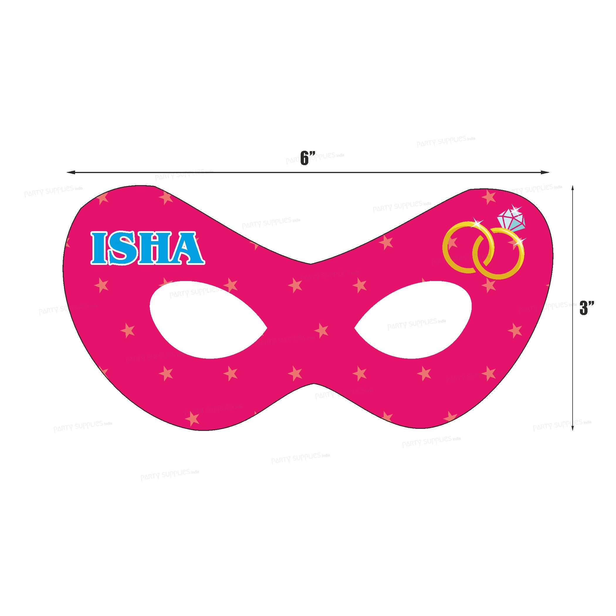 Bride to Be Theme Eye Mask