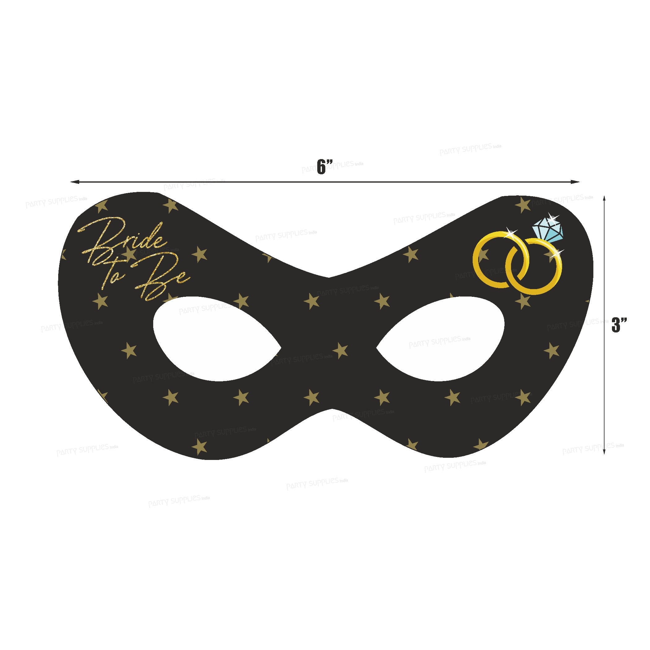 Bride to Be Theme Customized Eye Mask