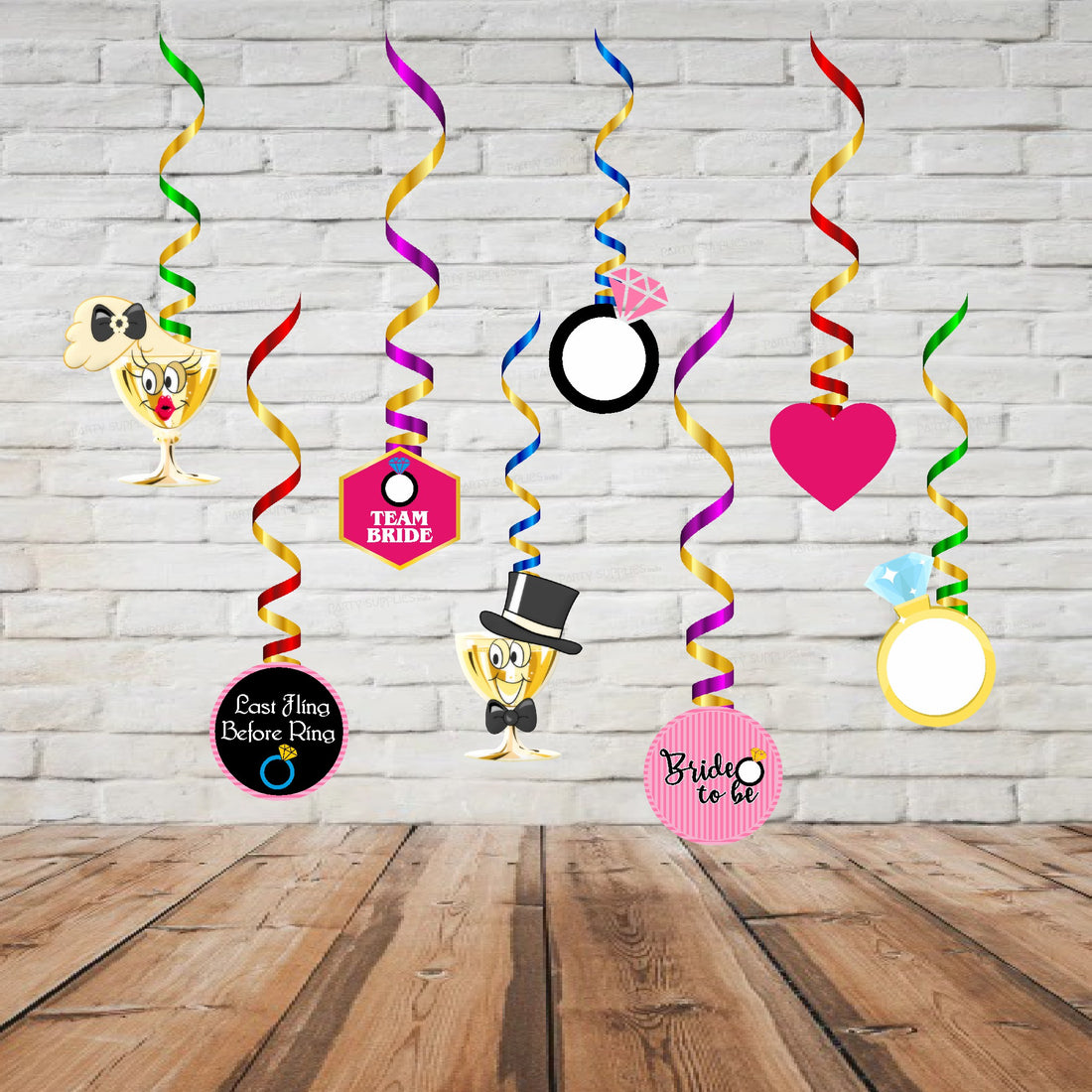 Bride to Be Theme Swirls