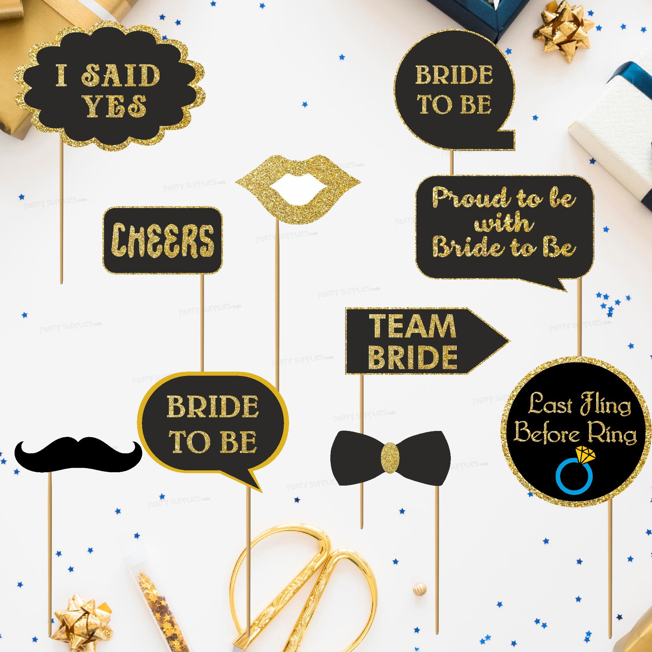 Bride to Be Theme Customized Props