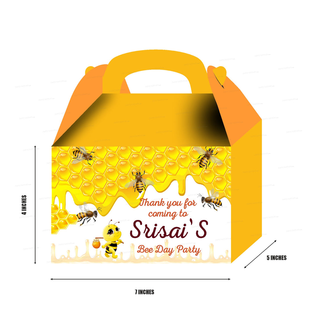 Bumble Bee theme Goodie Return Gift Boxes