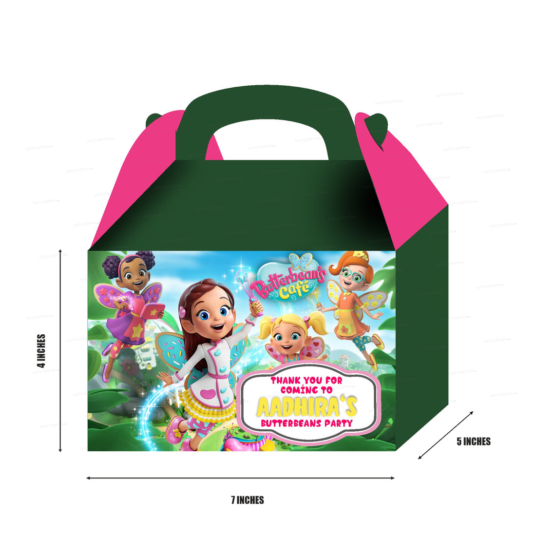 Butter Beans theme Goodie Return Gift Boxes