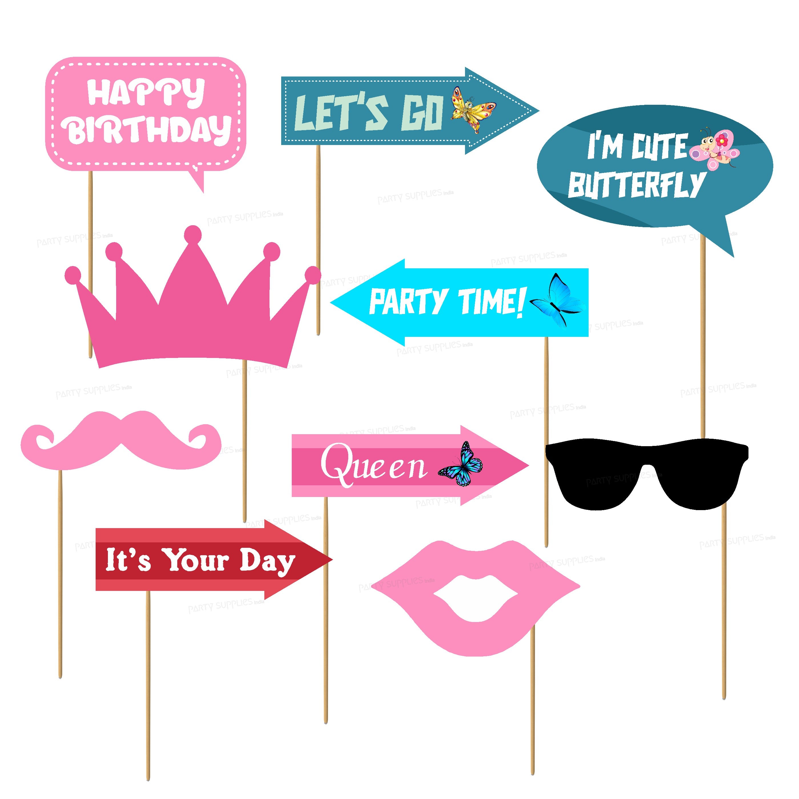 Butterfly Theme Props