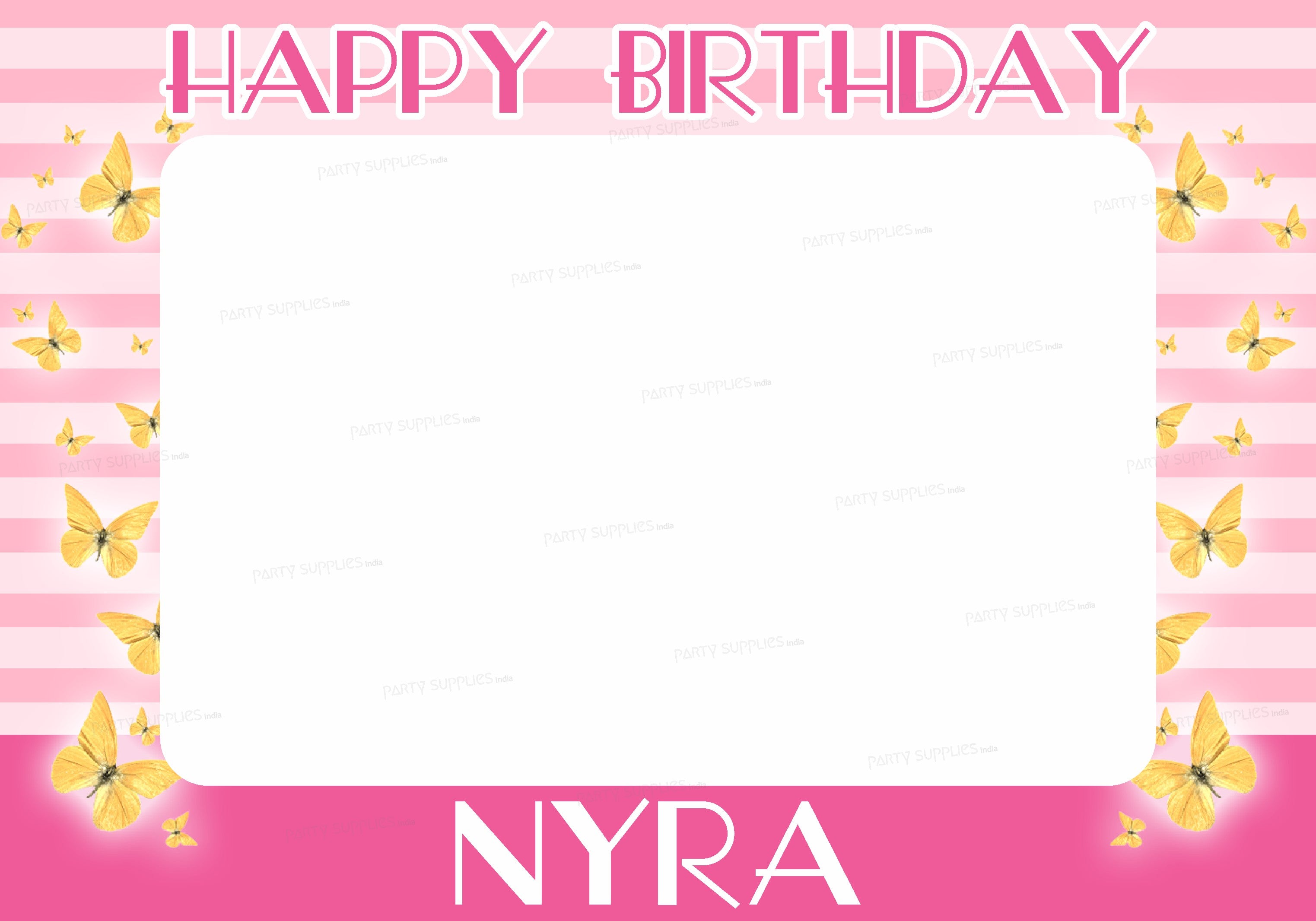 Butterfly Theme Customized PhotoBooth