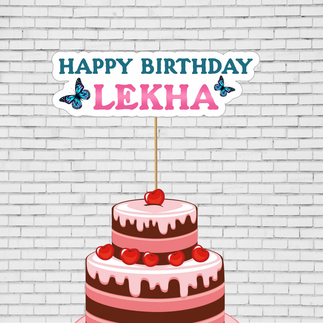 Butterfly Theme Cake Topper