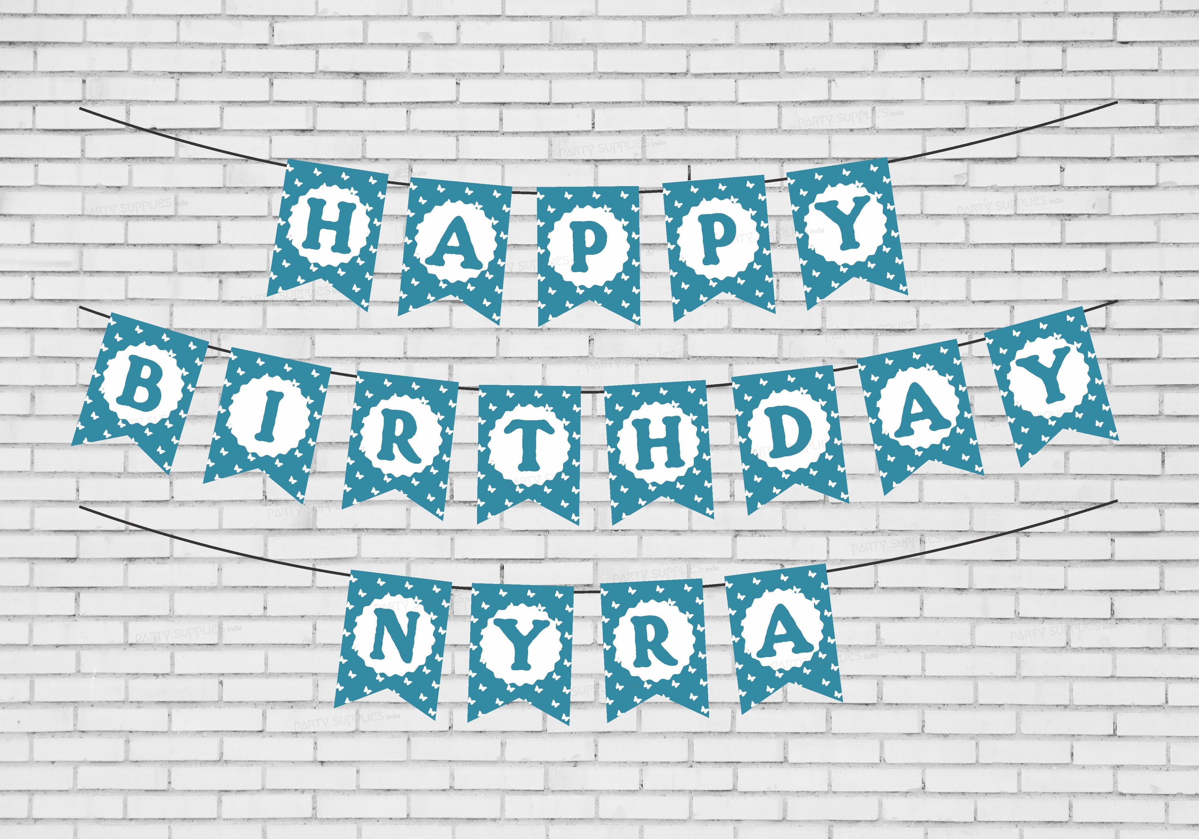 Butterfly Theme Personalized Hanging