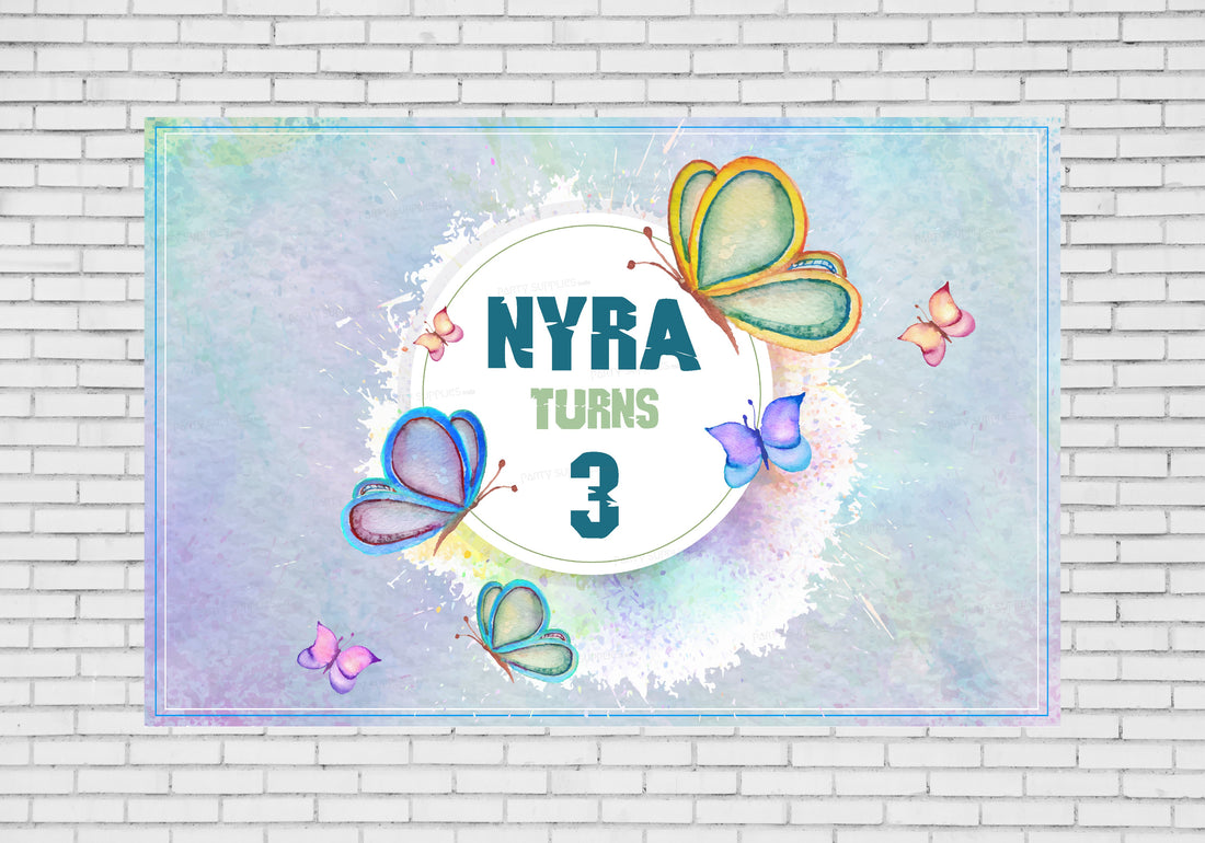 Butterfly Theme Backdrop