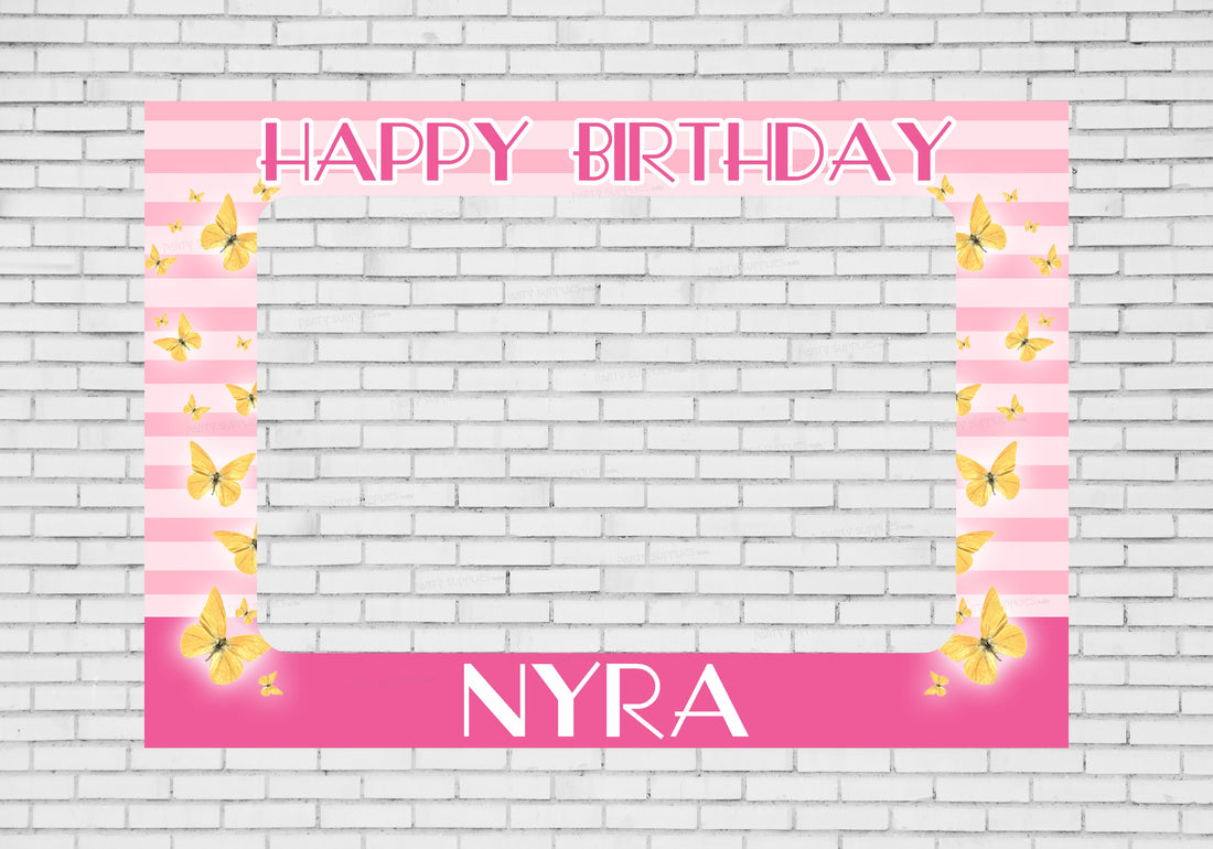 Butterfly Theme Customized PhotoBooth