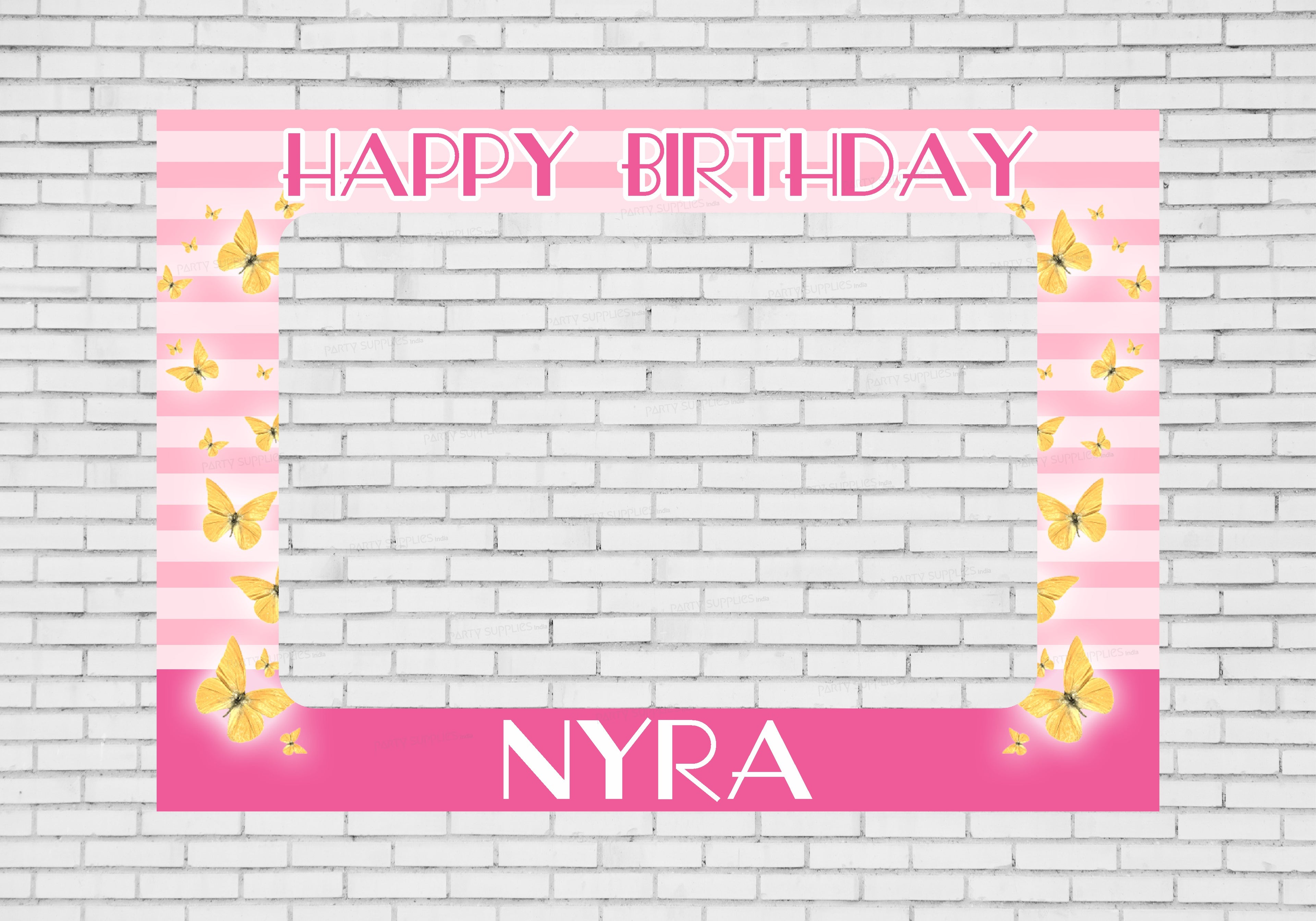 Butterfly Theme Customized PhotoBooth