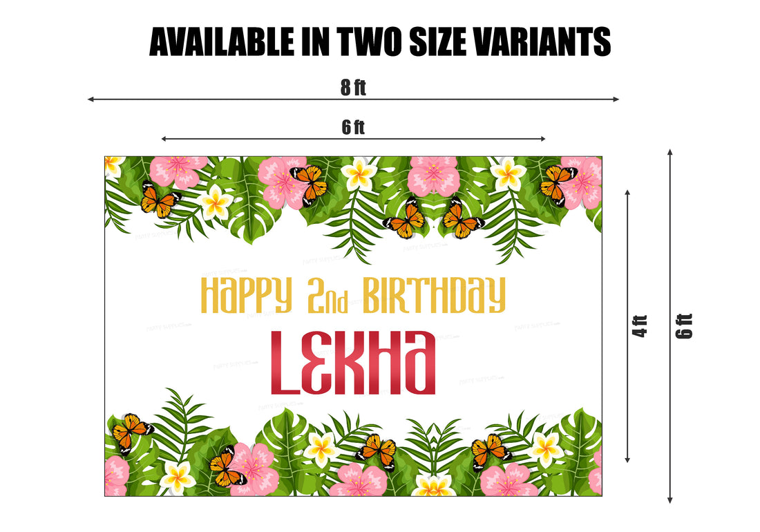 Butterfly Theme Premium Backdrop