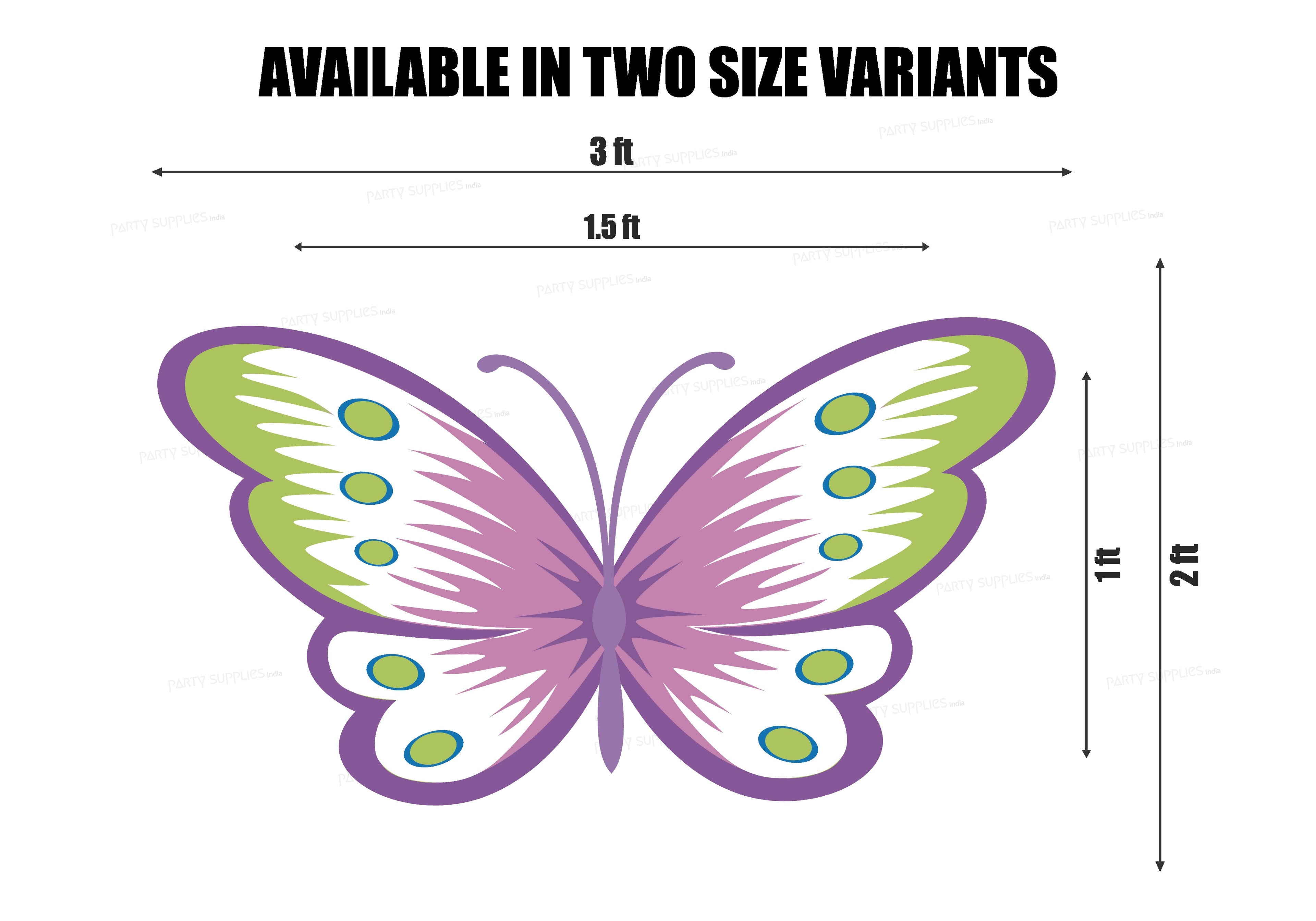 Butterfly Theme Cutout BFY-06