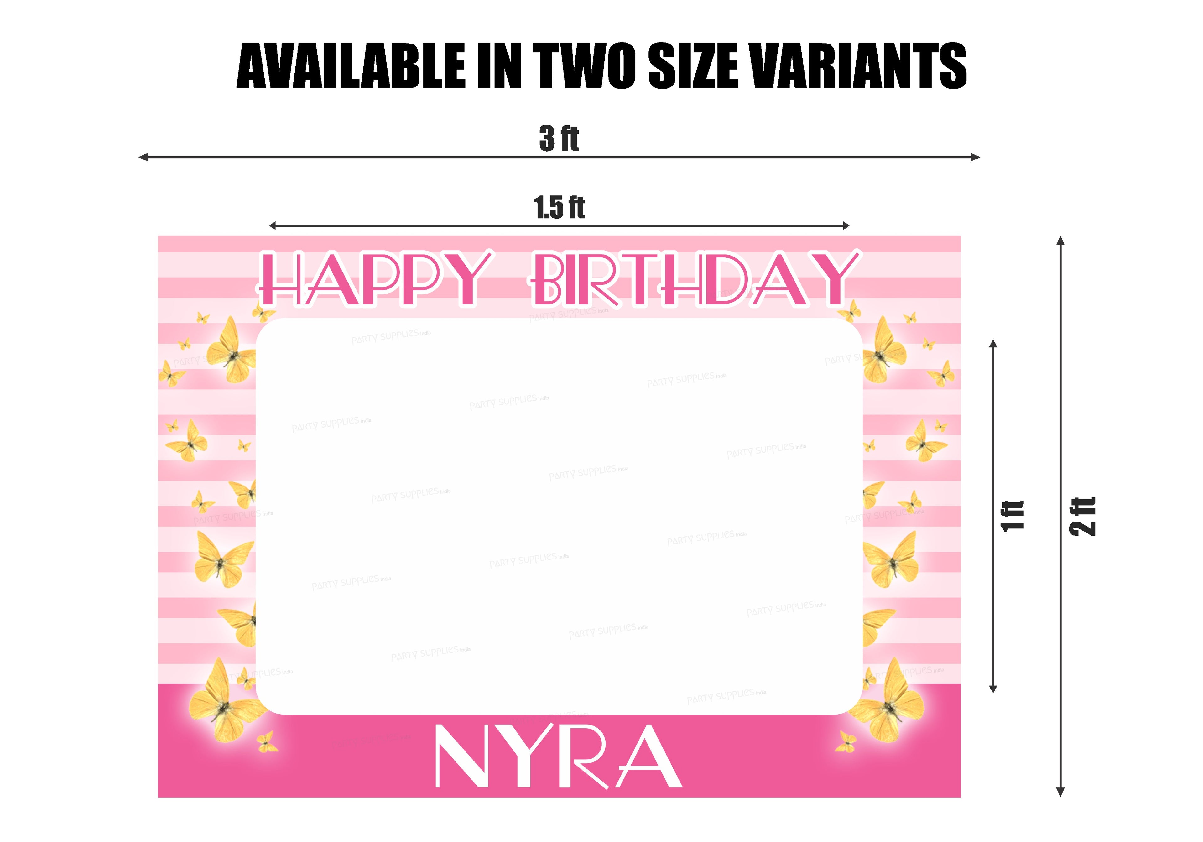 Butterfly Theme Customized PhotoBooth