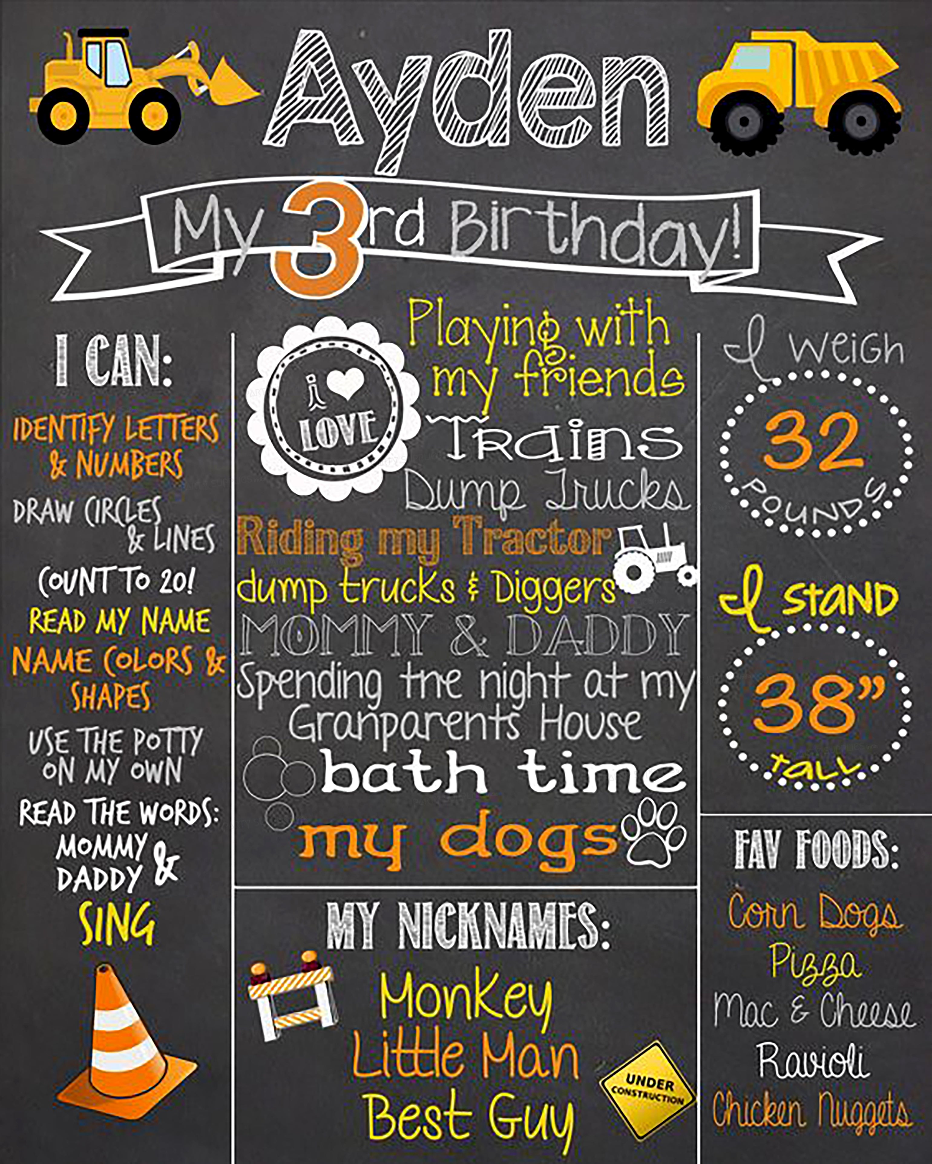 Construction Theme Classic Kit