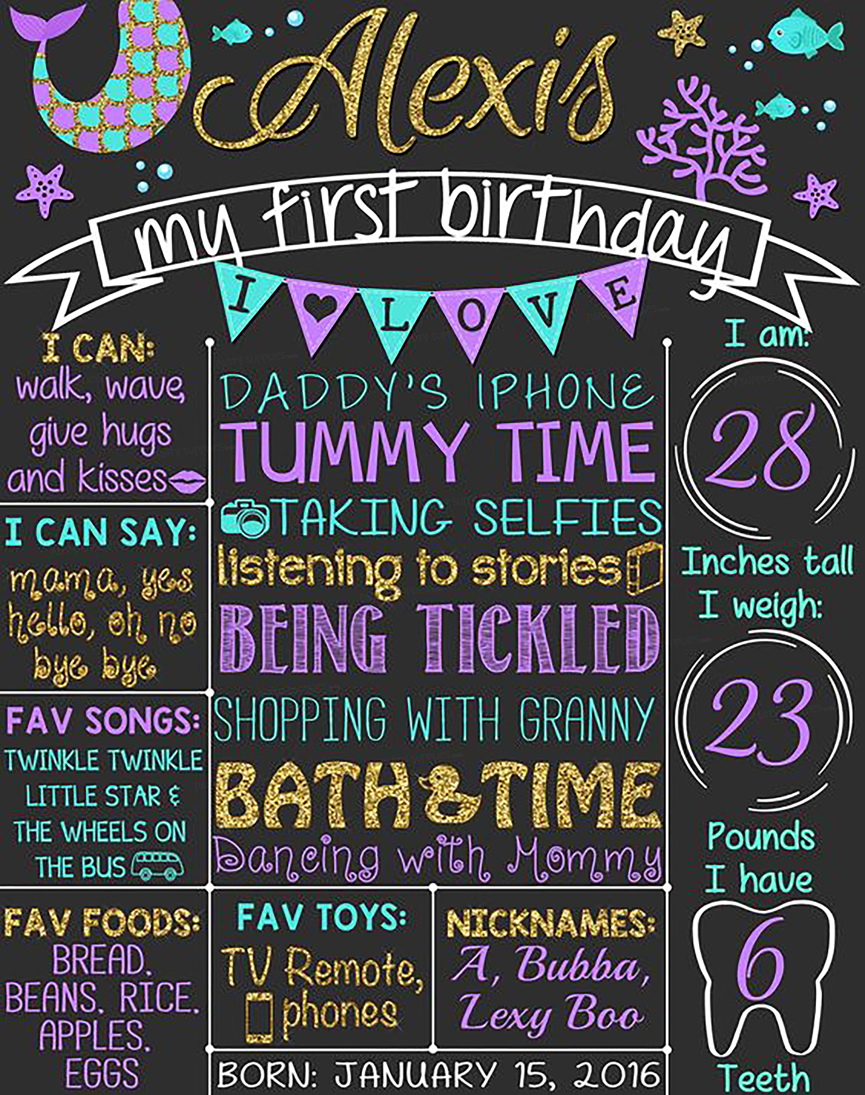 Mermaid Theme Classic Kit