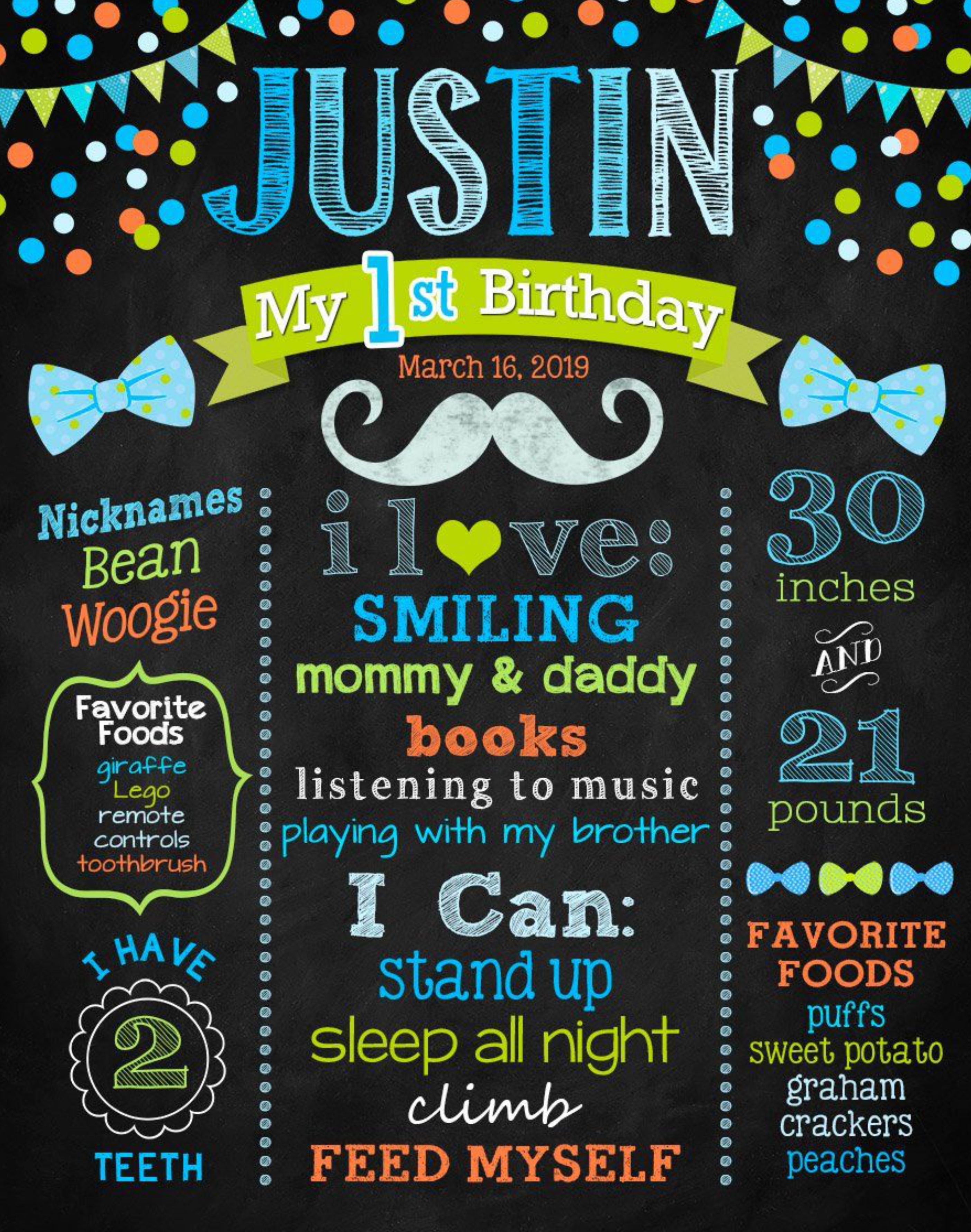 Little Man Theme Classic Kit