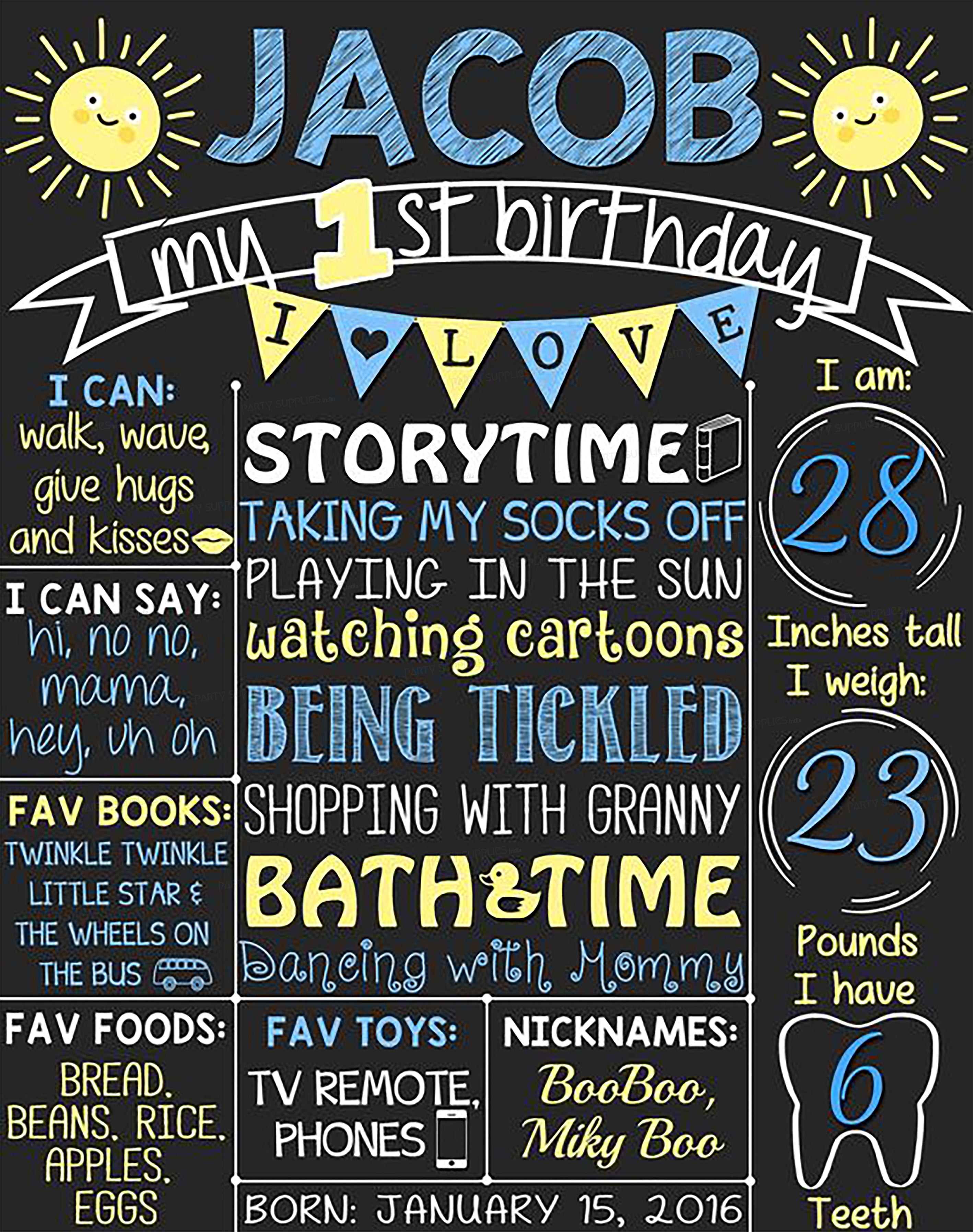 Shine Boy Theme Classic Kit