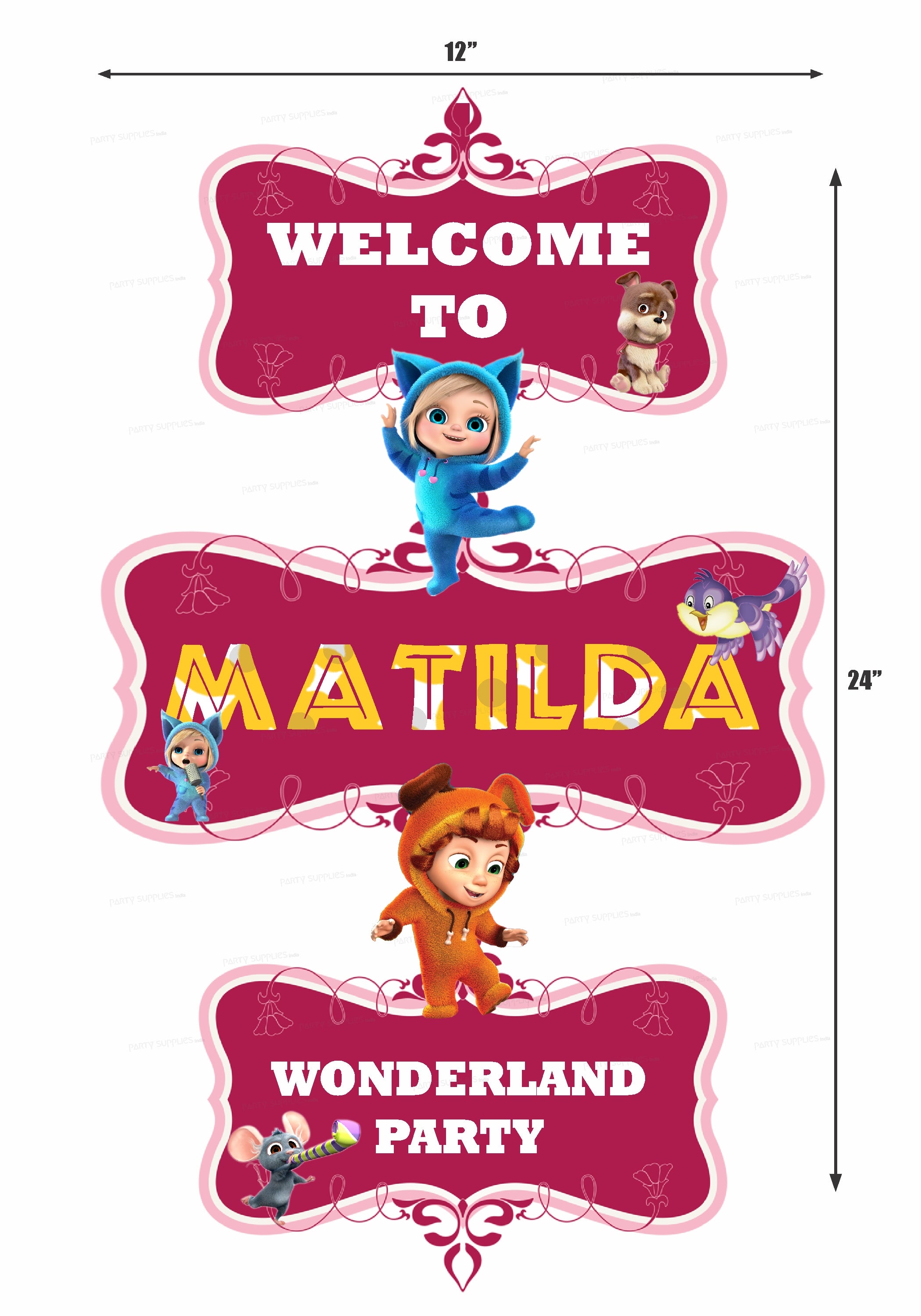 Dave & Ava Theme Door Poster