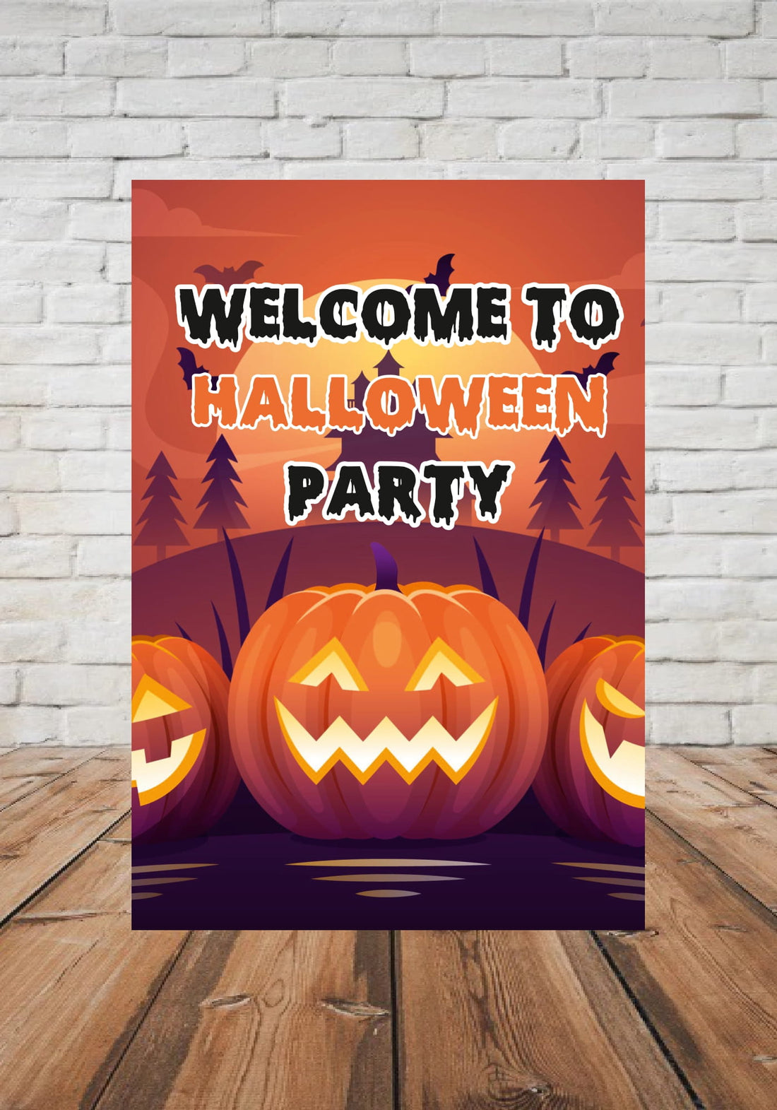 Halloween Theme Welcome Board