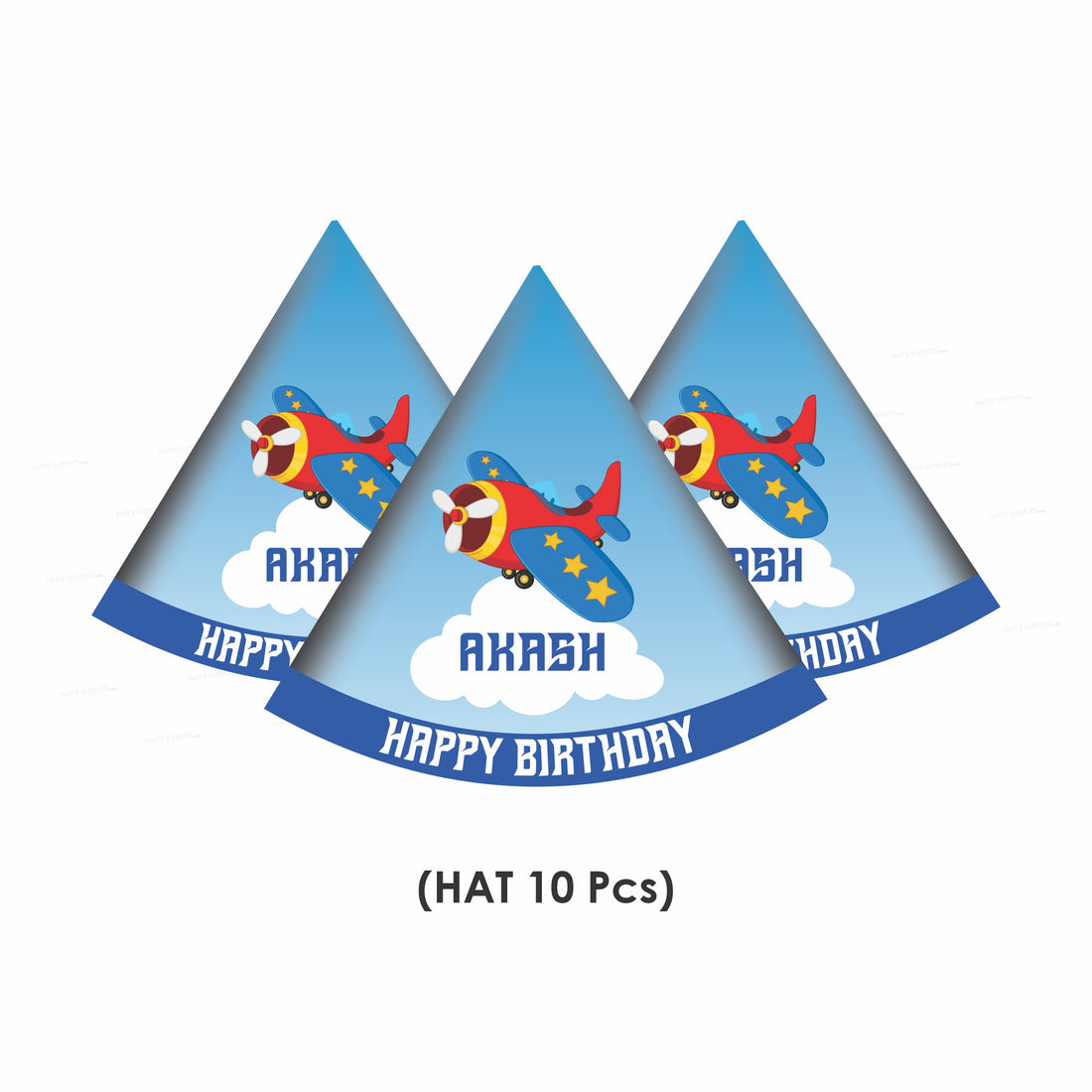 Aeroplane Theme Customized Hat