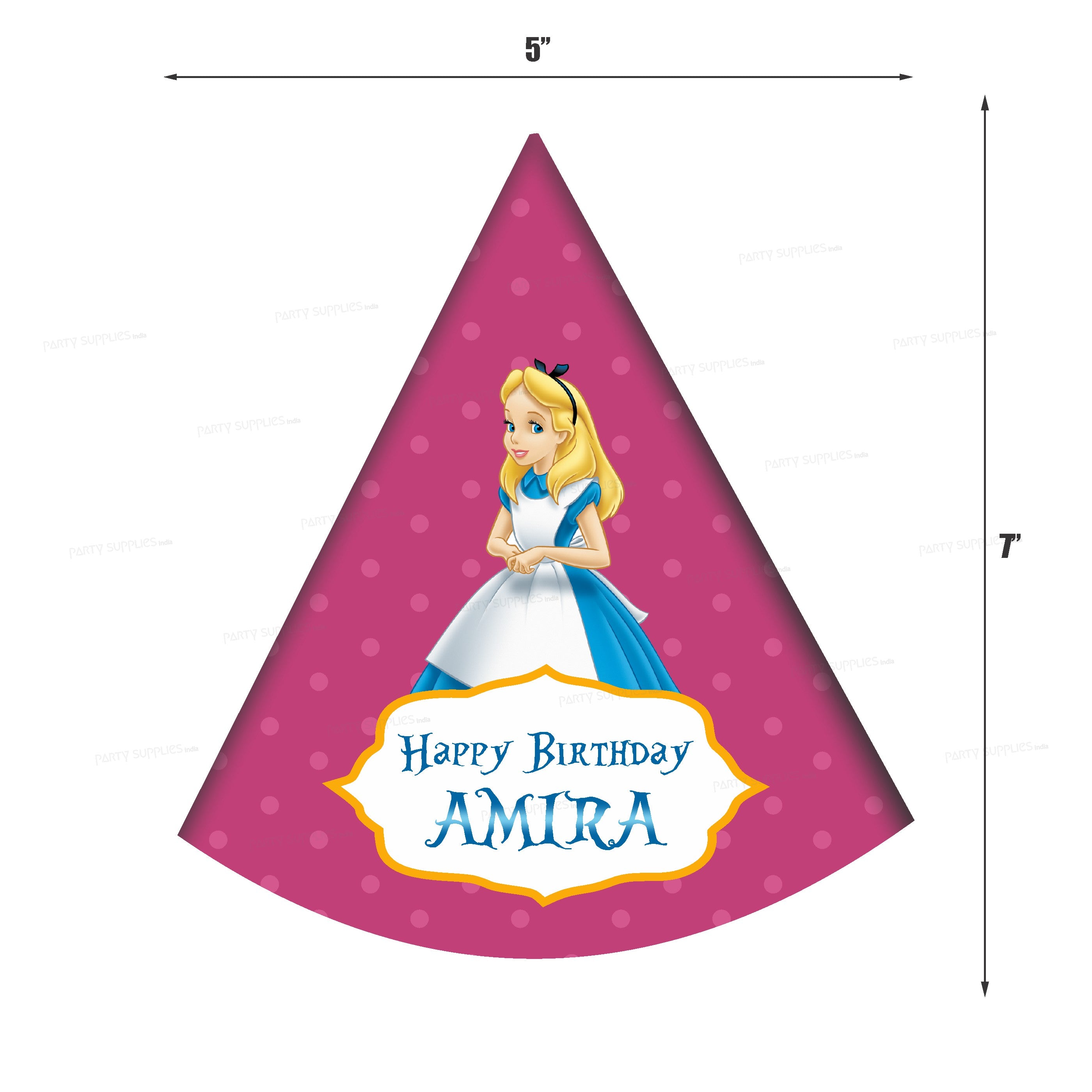 Alice in Wonderland Customized Hat