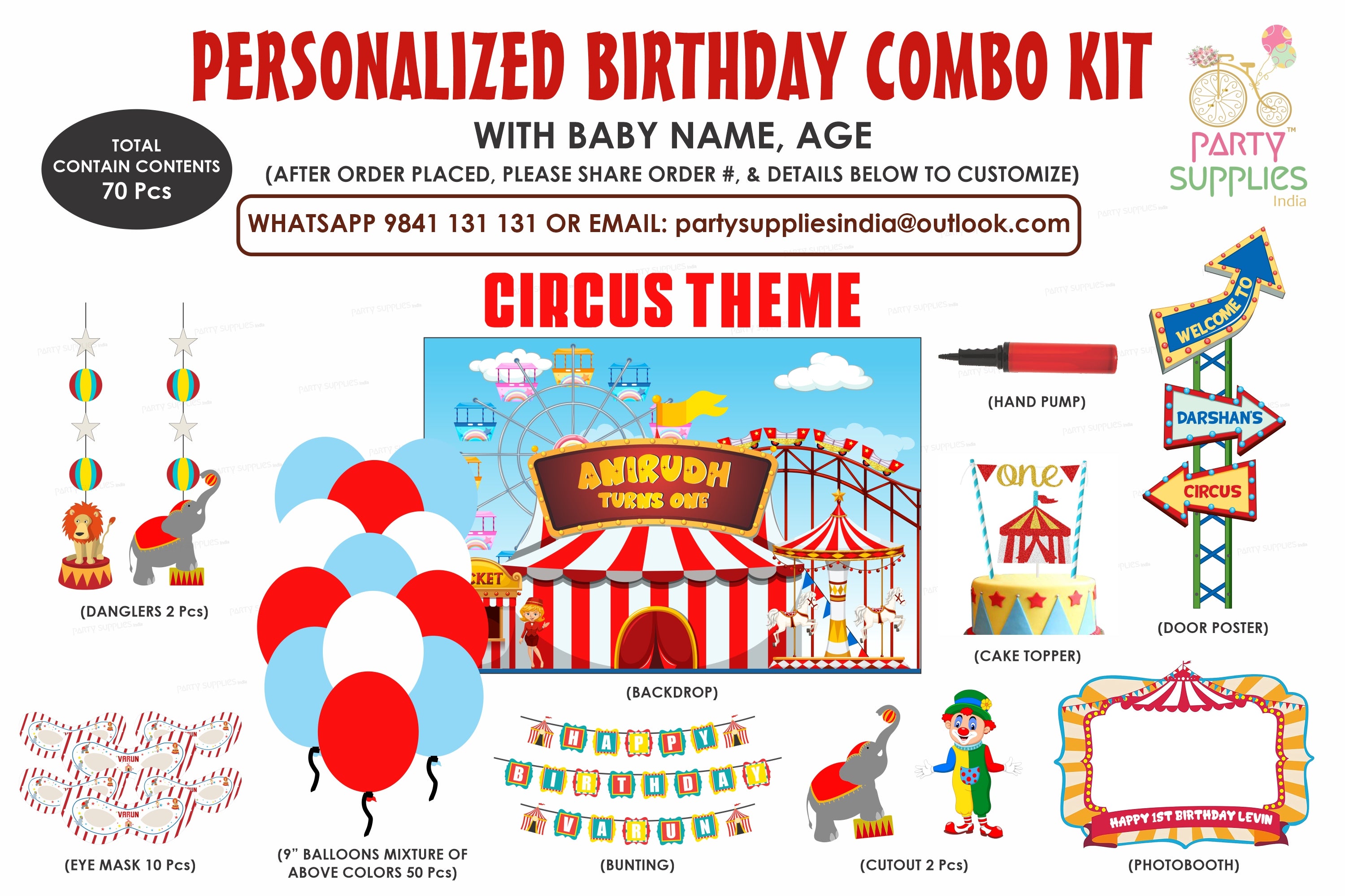 Circus Theme Exclusive Kit