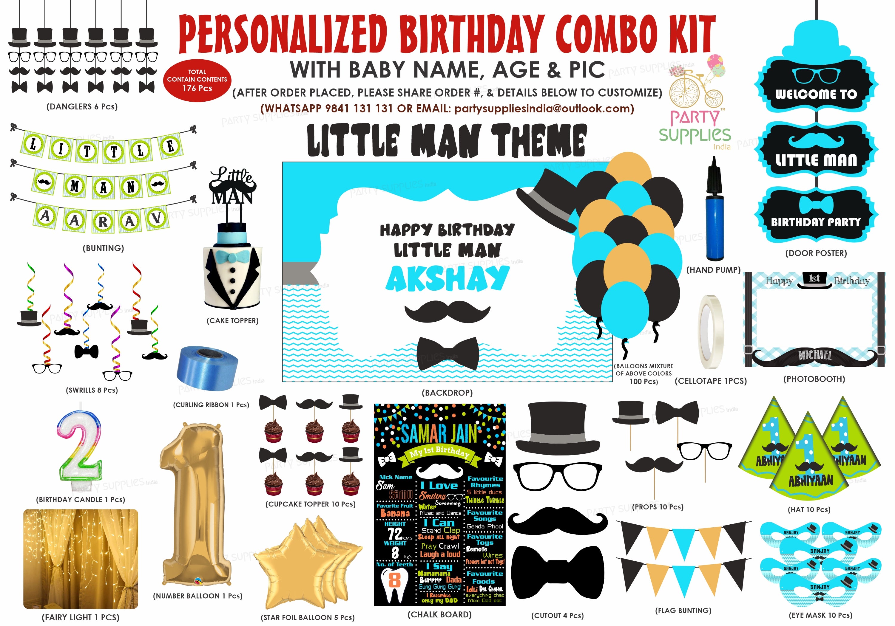 Little Man Theme Premium Kit