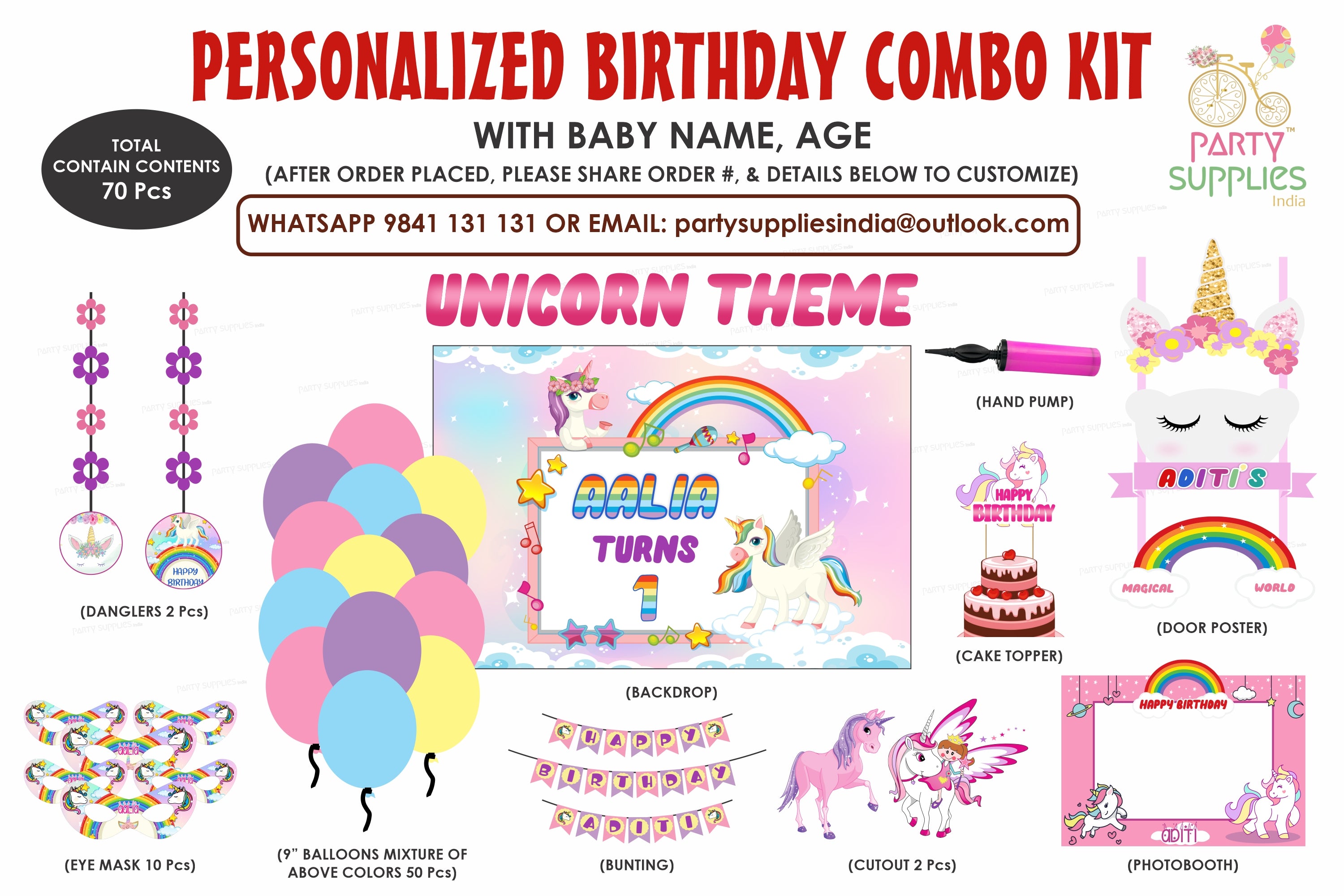 Unicorn Theme Exclusive Kit