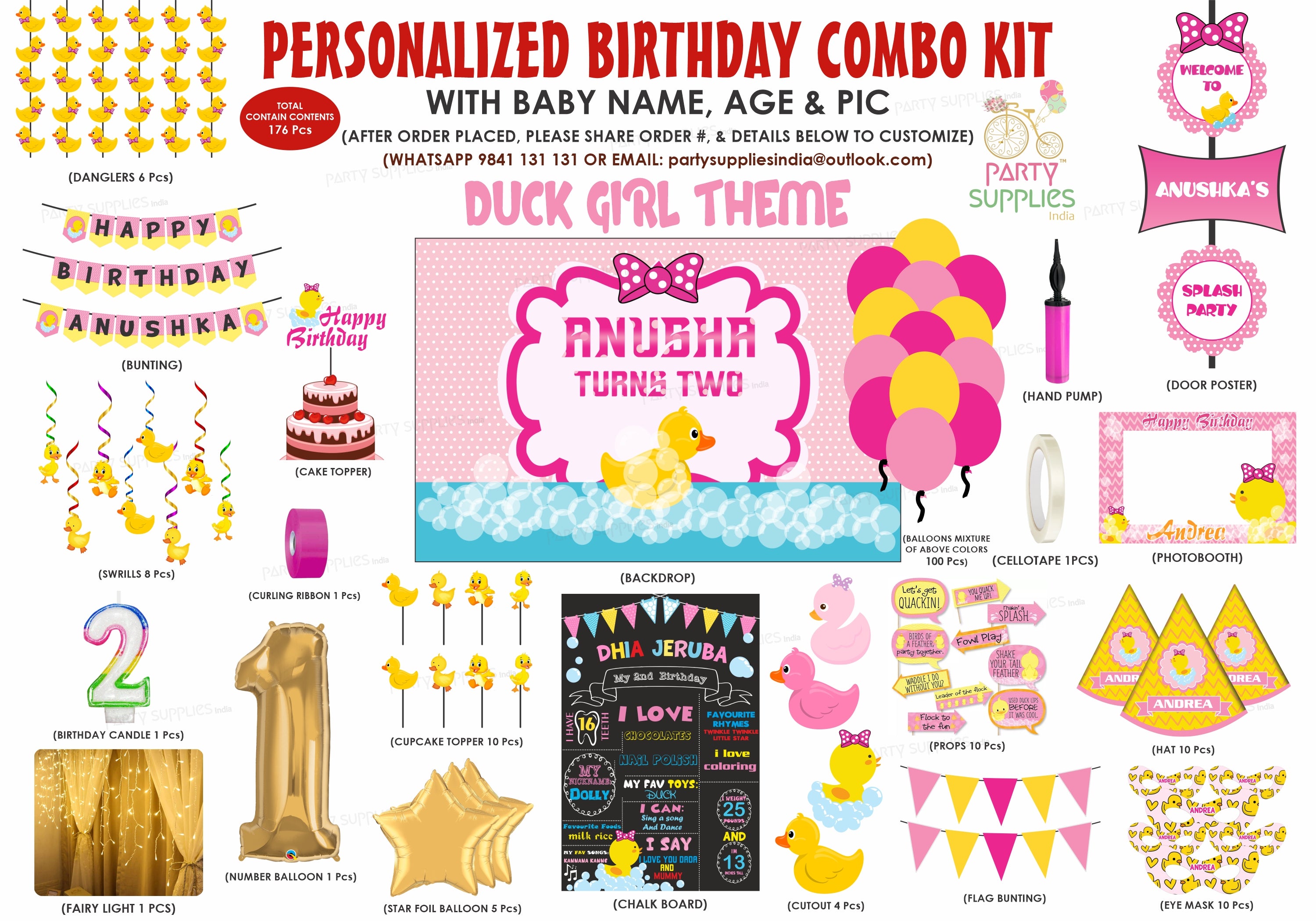 Duck Girl Theme Premium Kit