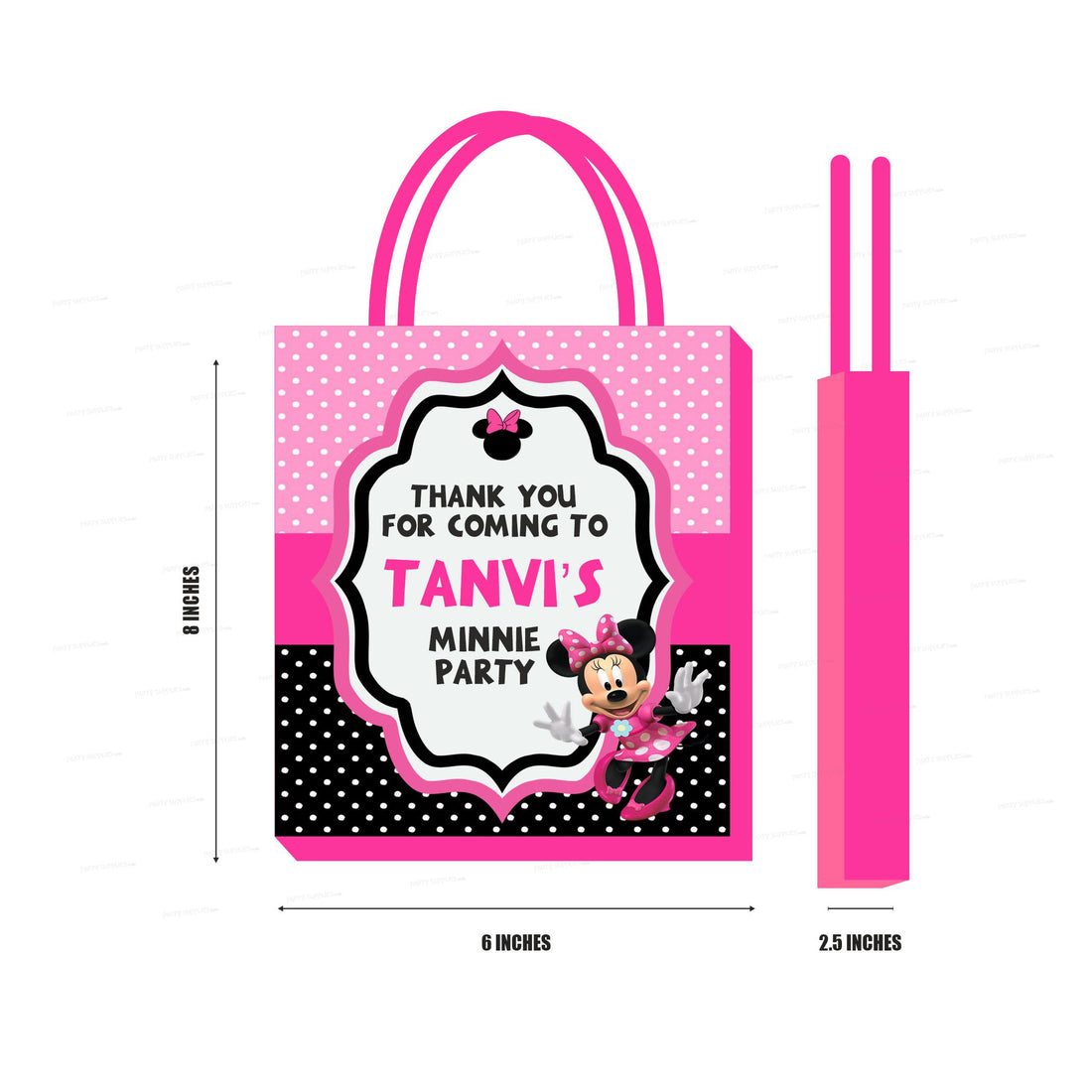 Minnie Mouse Theme Return Gift Bag