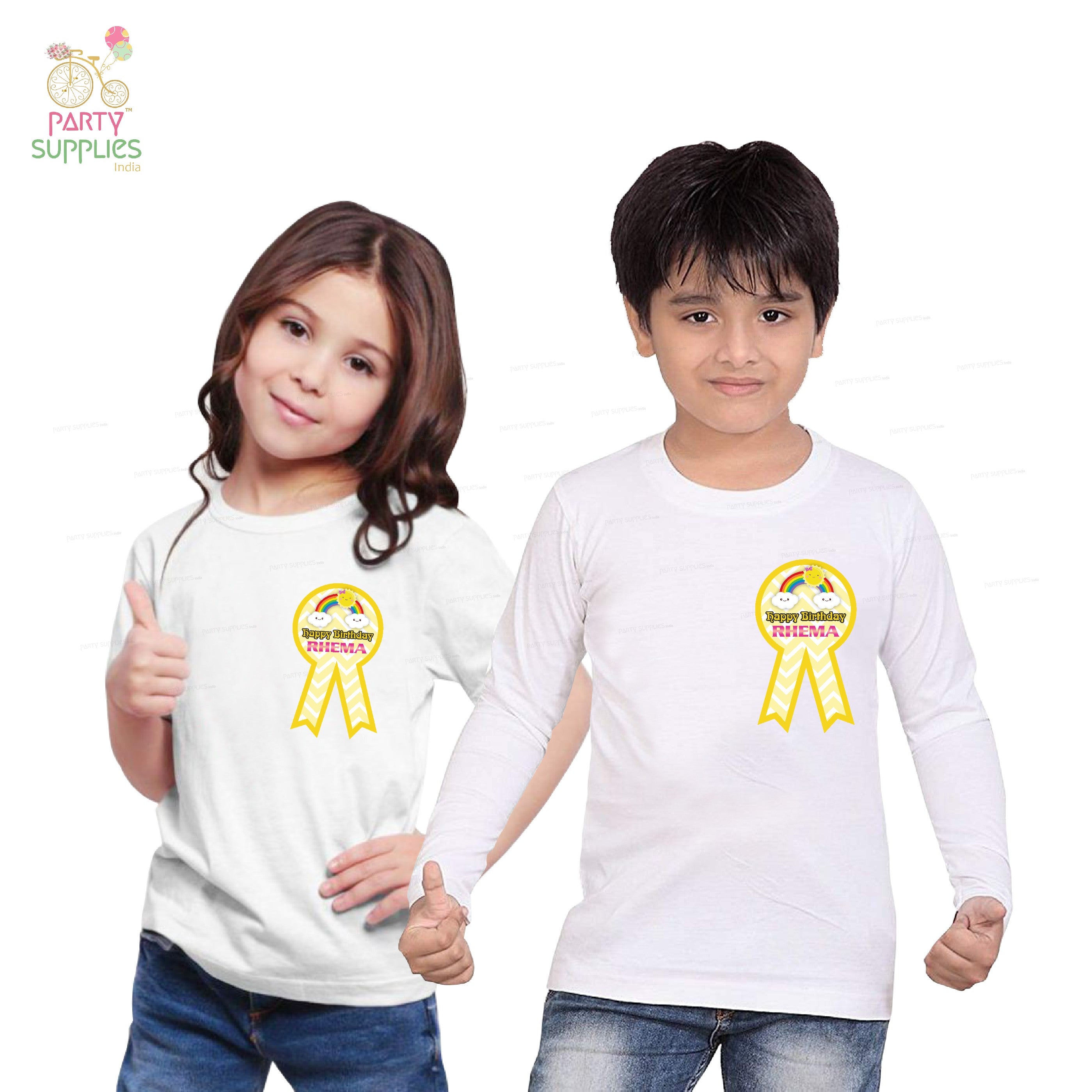 Sunshine Girl Theme Badges