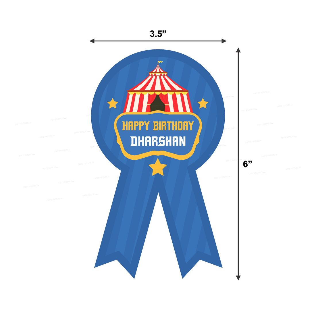 Circus Theme Badges