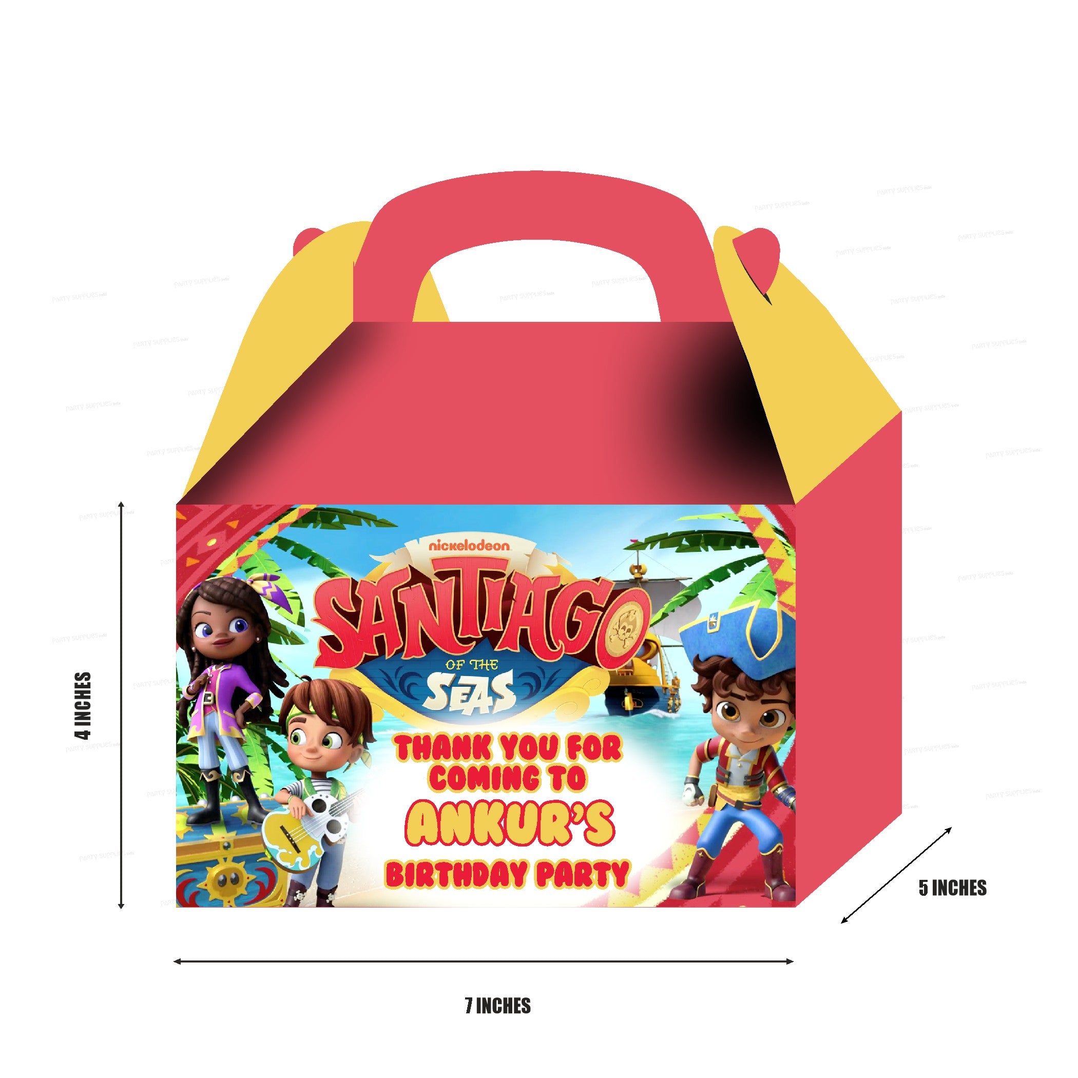 Santiago Theme Goodie Return Gift Boxes