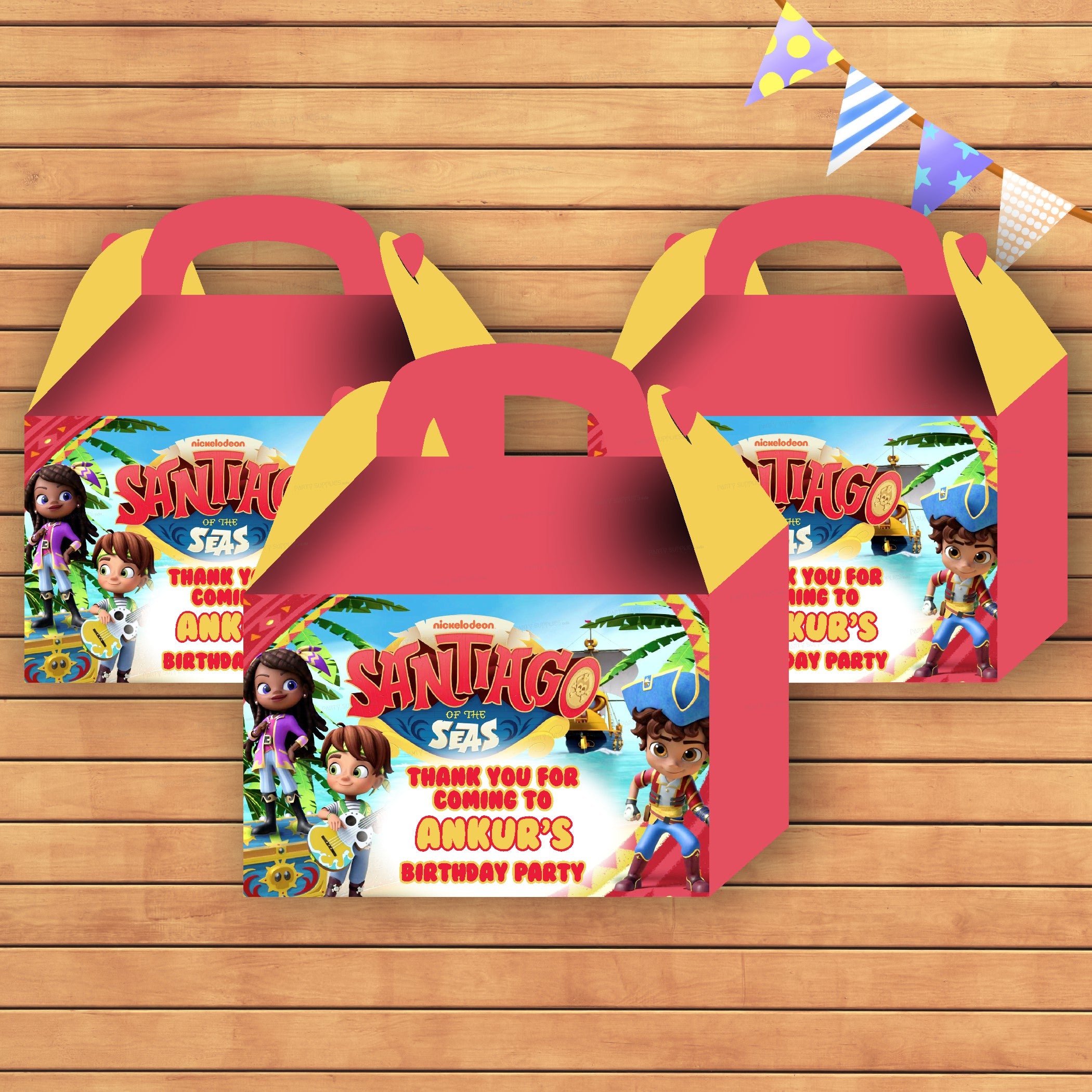 Santiago Theme Goodie Return Gift Boxes