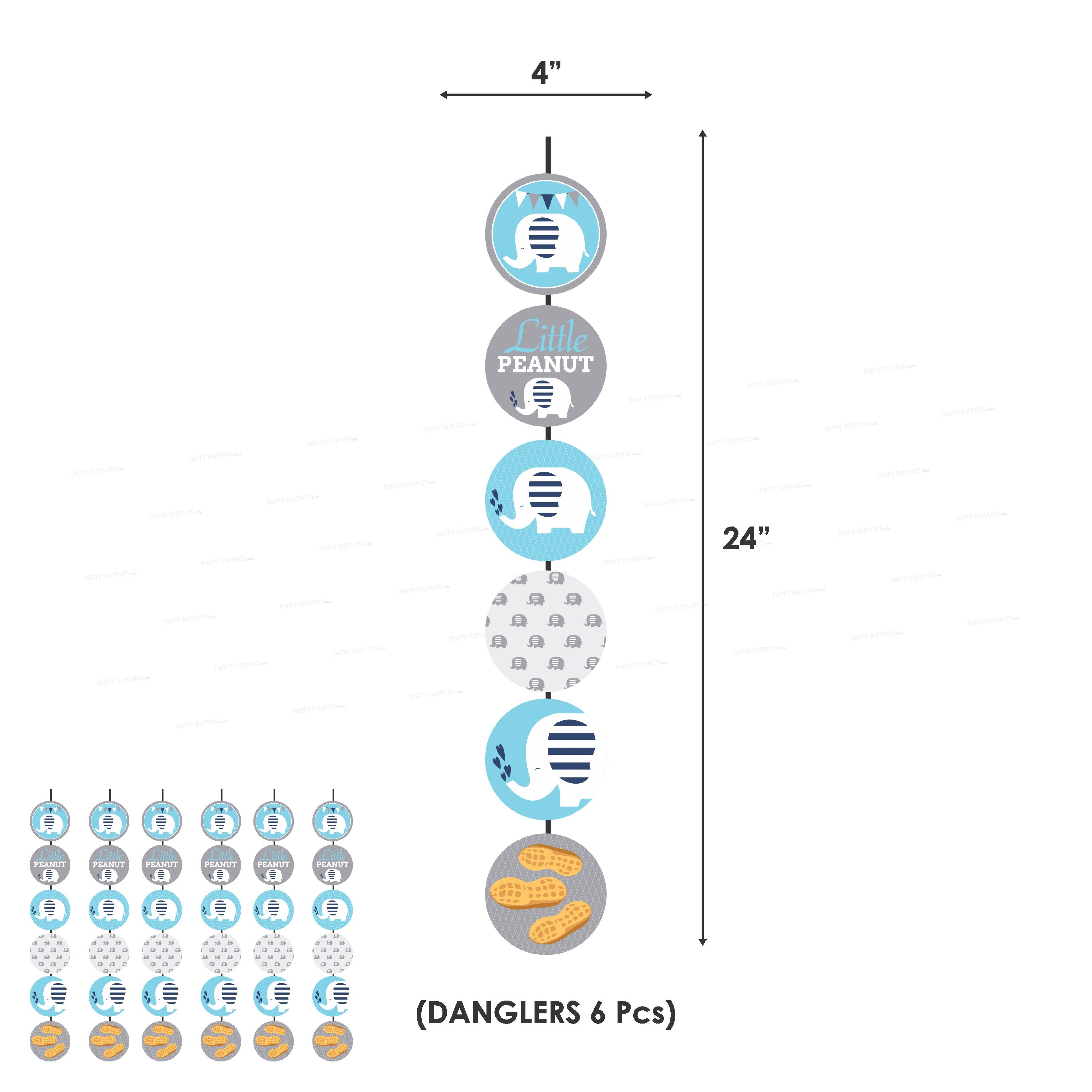 Blue Elephant Theme Premium Kit