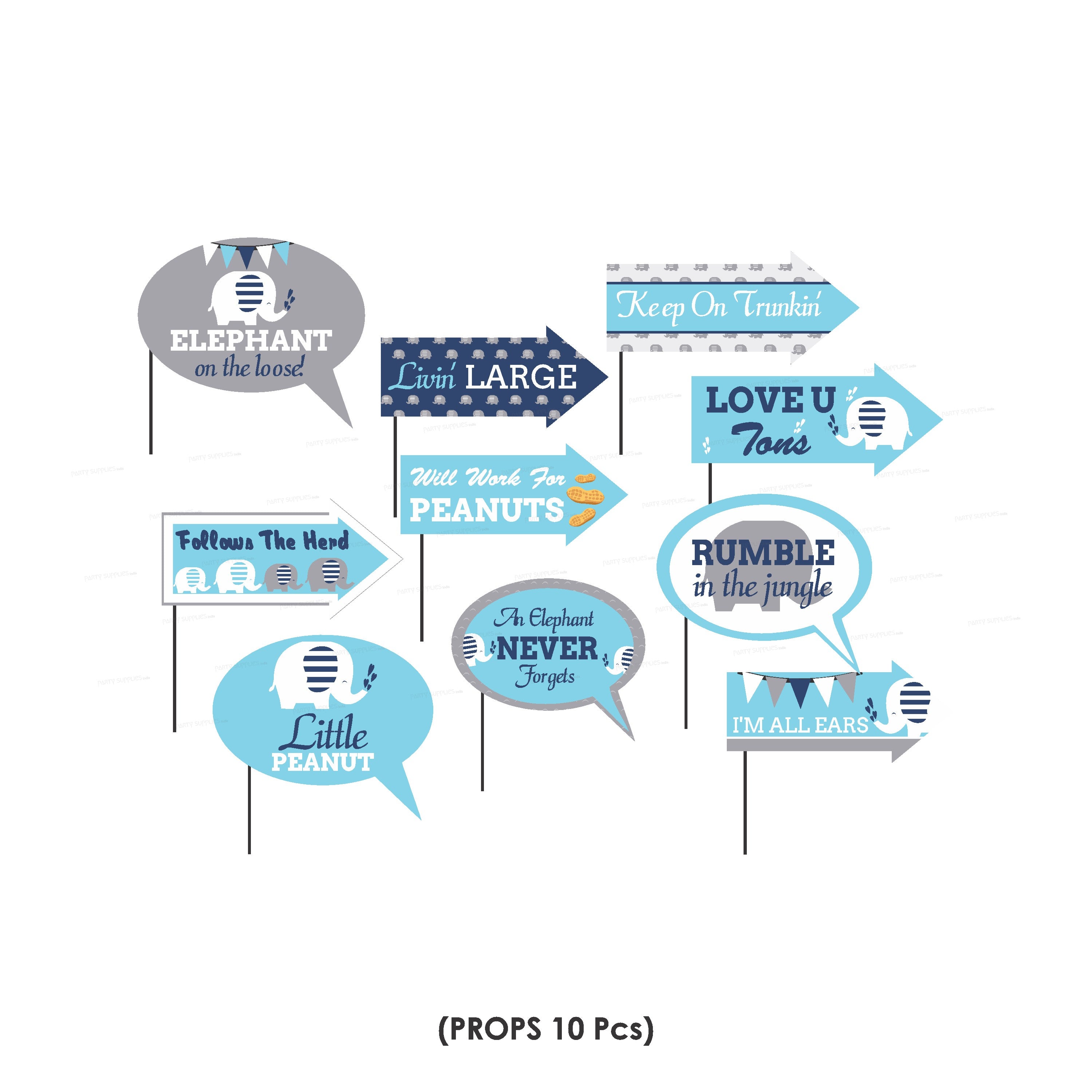 Blue Elephant Theme Premium Kit