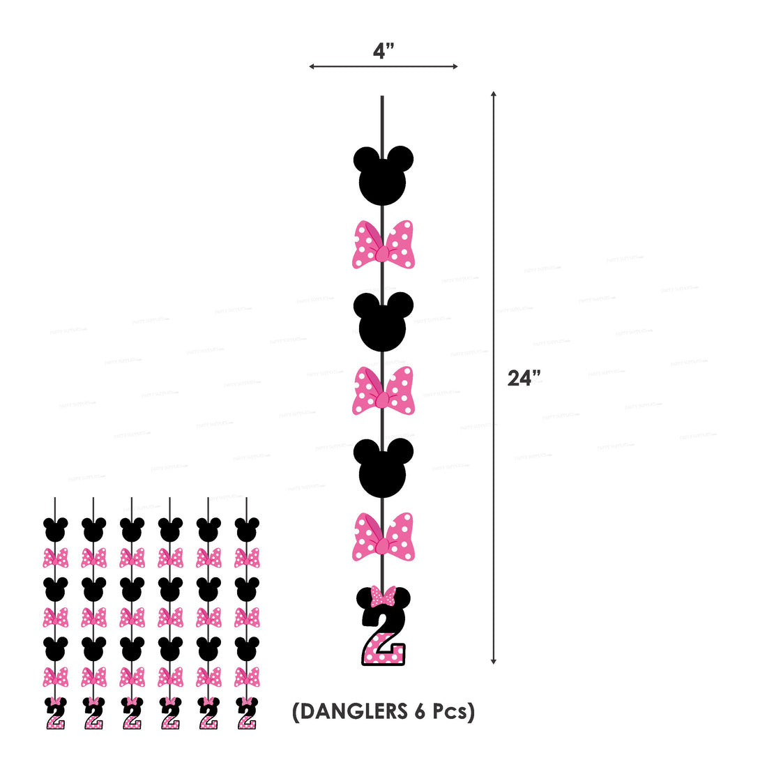 Minnie Mouse Theme Premium Kit