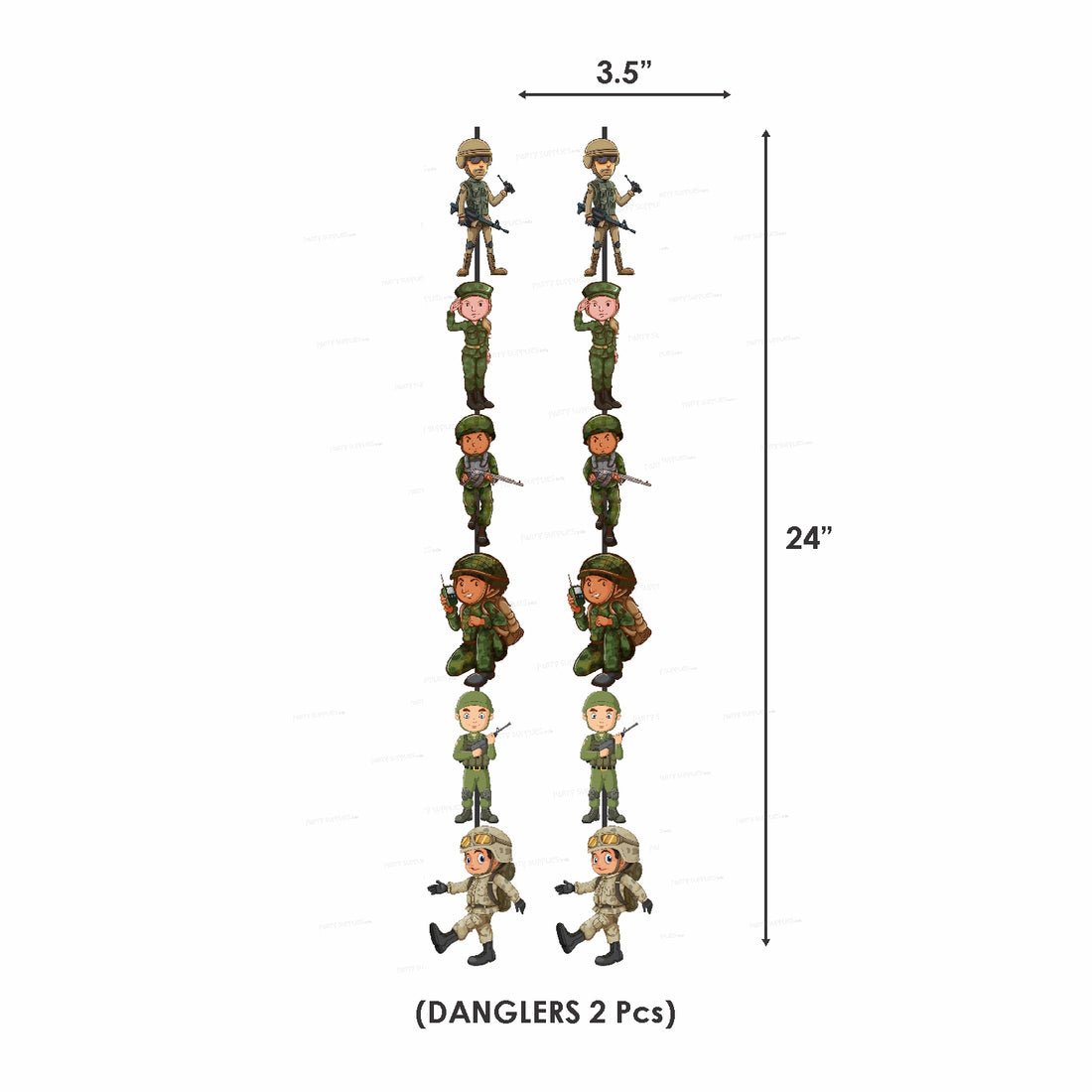 Military Theme Basic Combo Kit