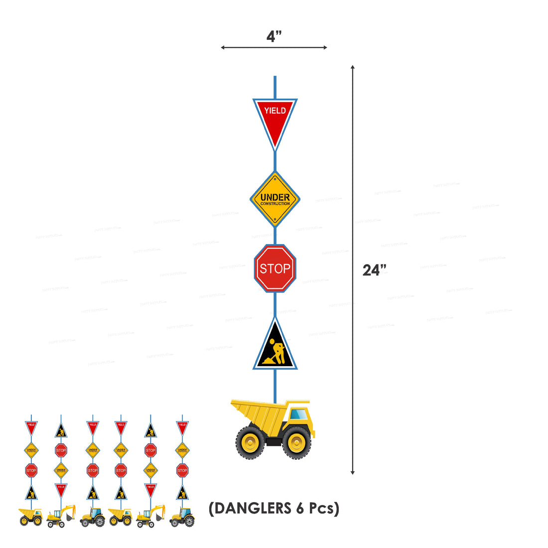 Construction Theme Premium Kit