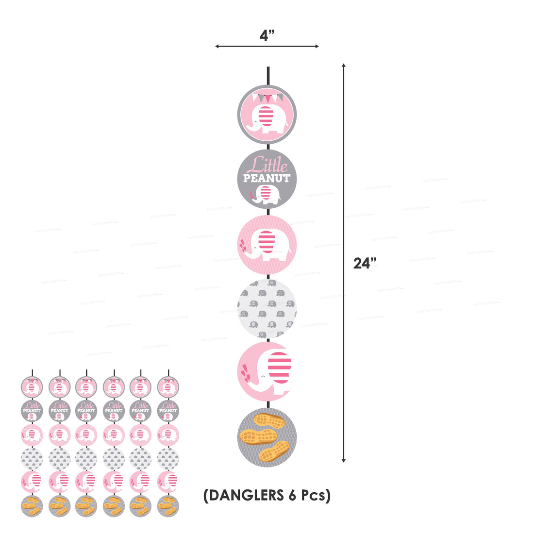 Pink Elephant Theme Premium Kit