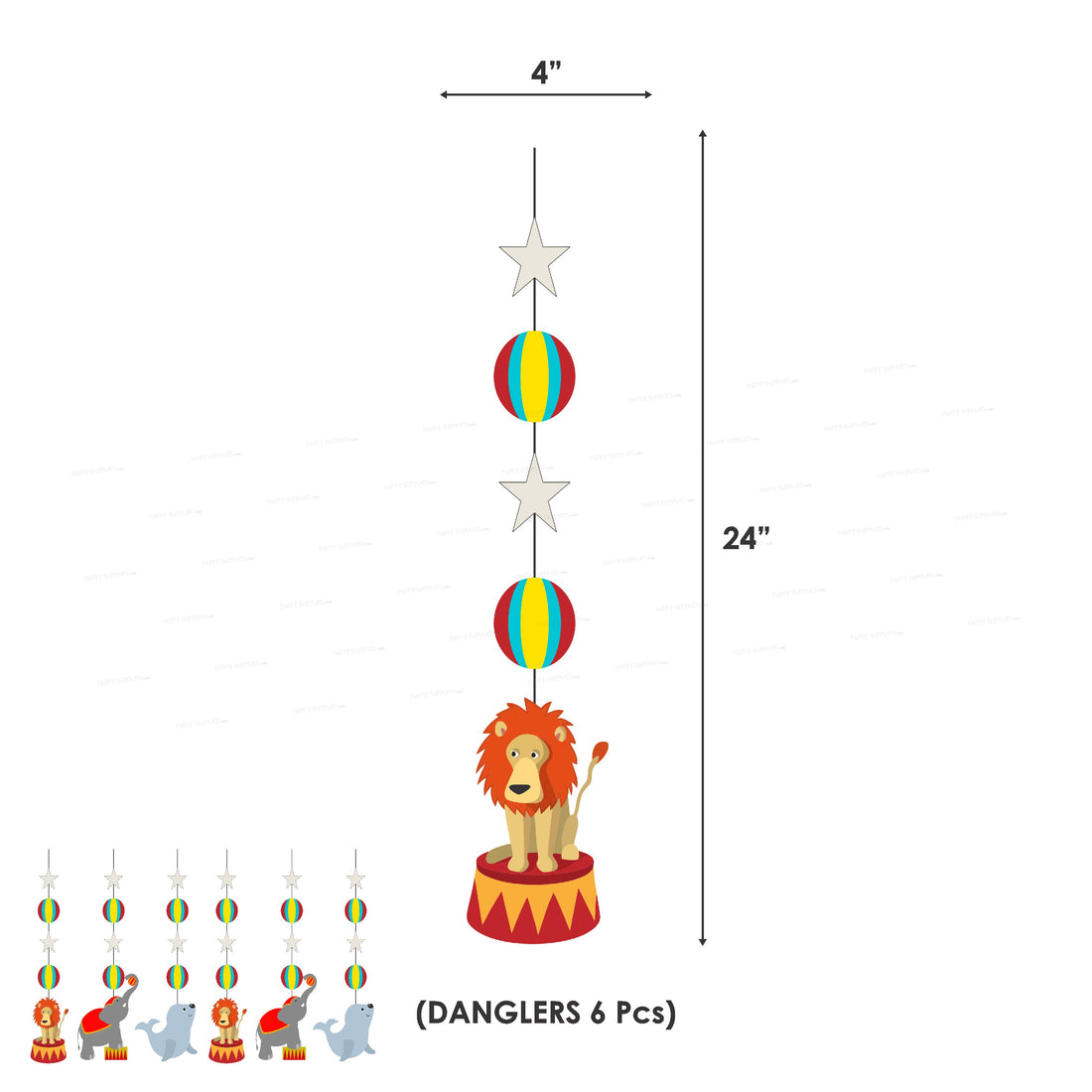 Circus Theme Premium Kit