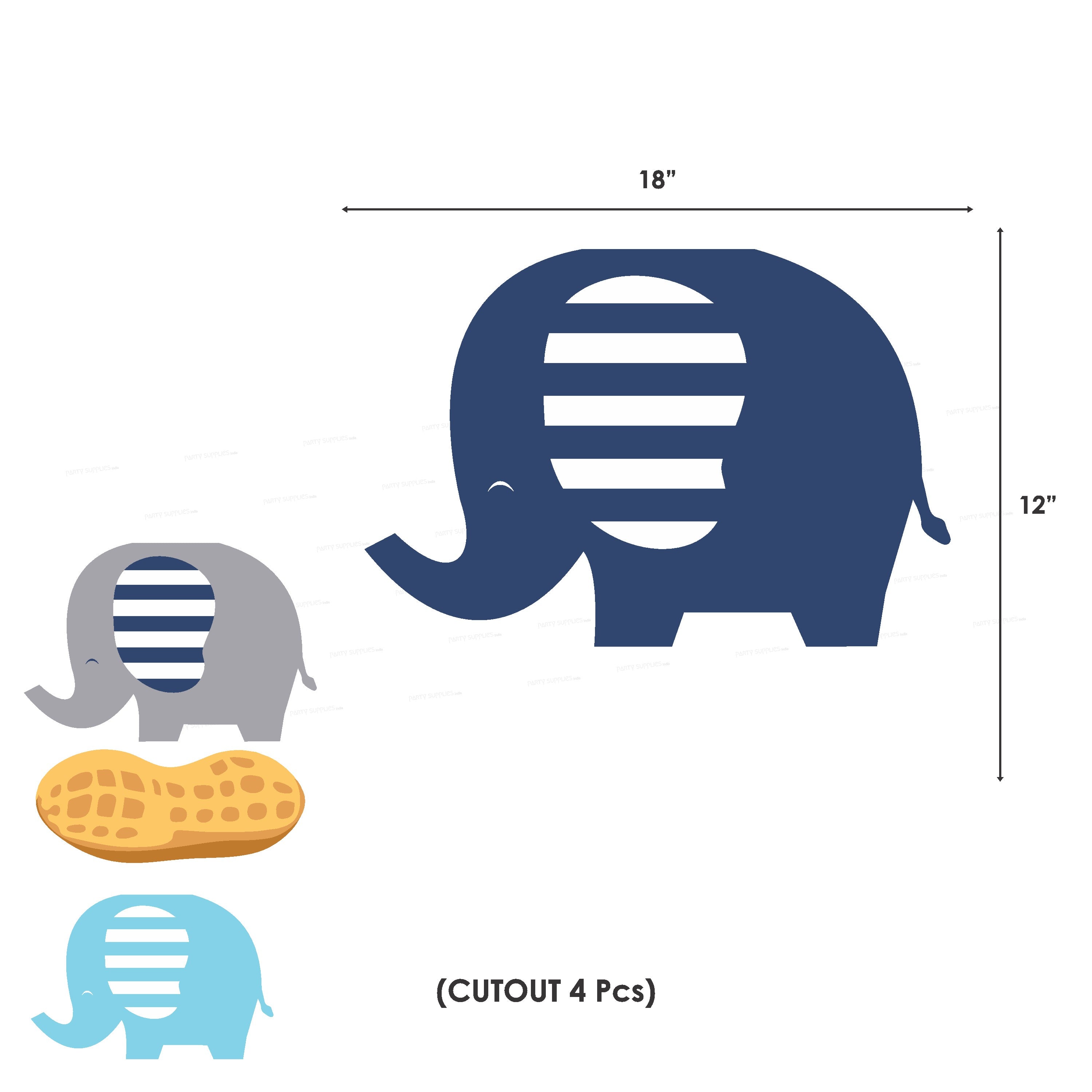 Blue Elephant Theme Premium Kit