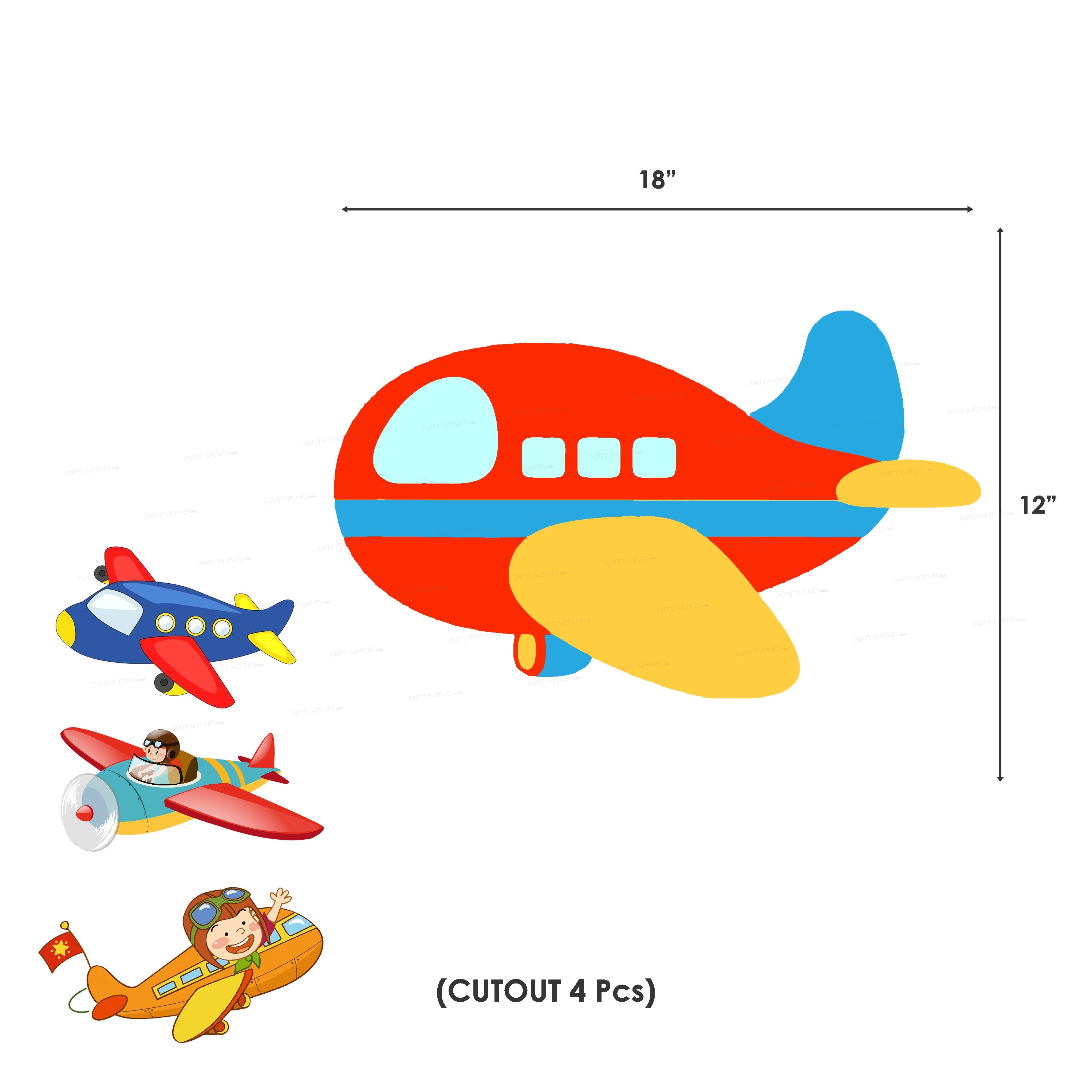Aeroplane Theme Premium Kit