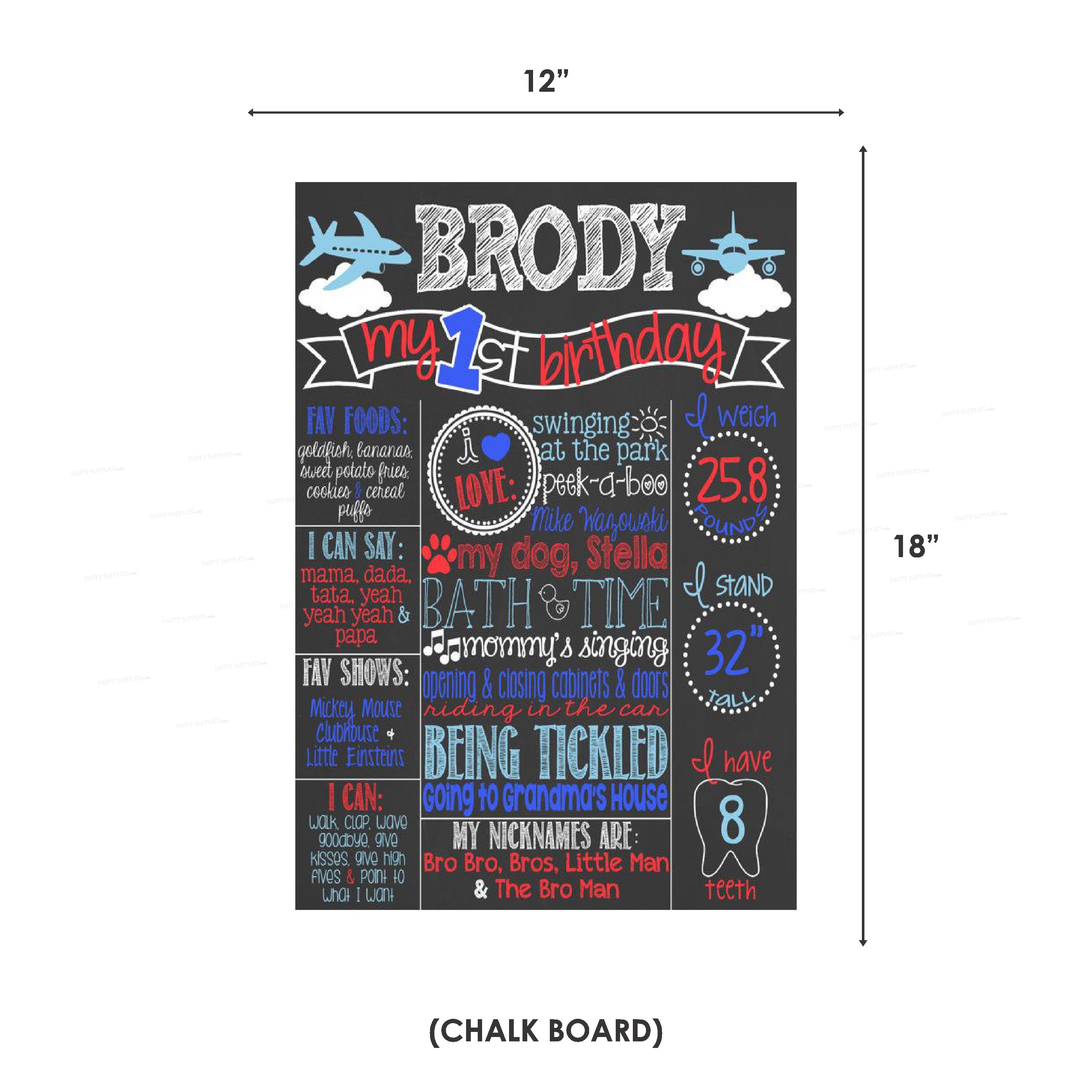 Aeroplane Theme Premium Kit